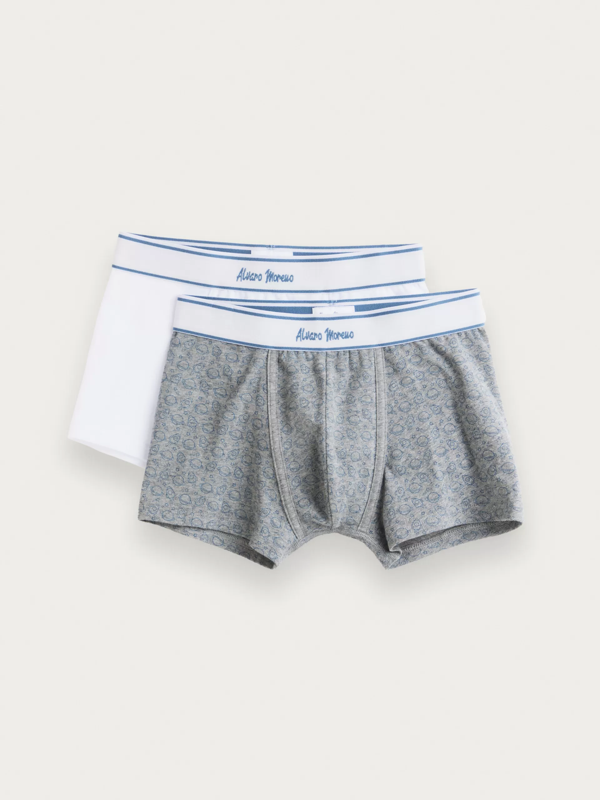 Online Alvaro Moreno BOXER PLANET KIDS GRIS Azul Marino