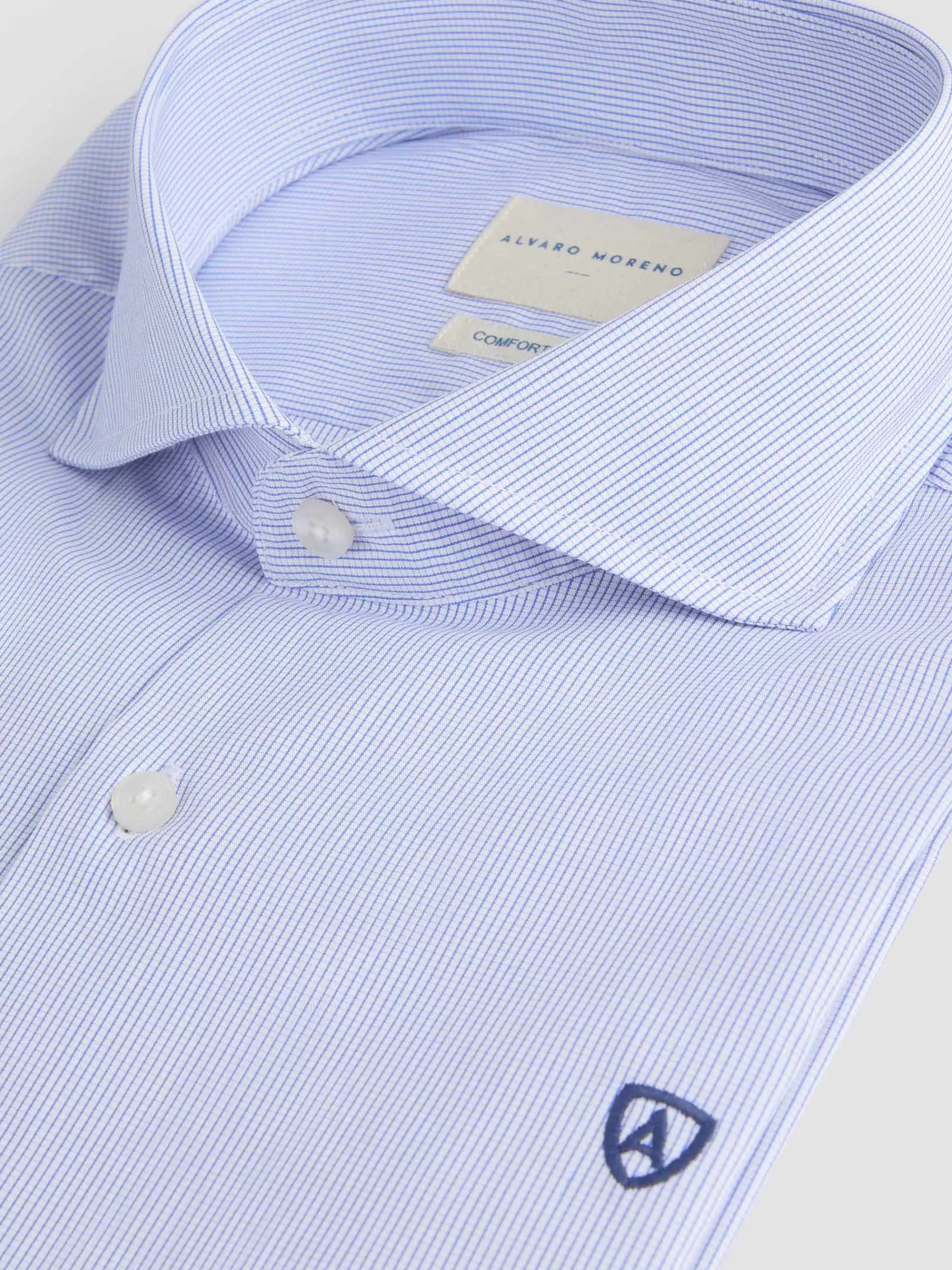 Outlet Alvaro Moreno CAMISA COMFORT CHECKS Azul