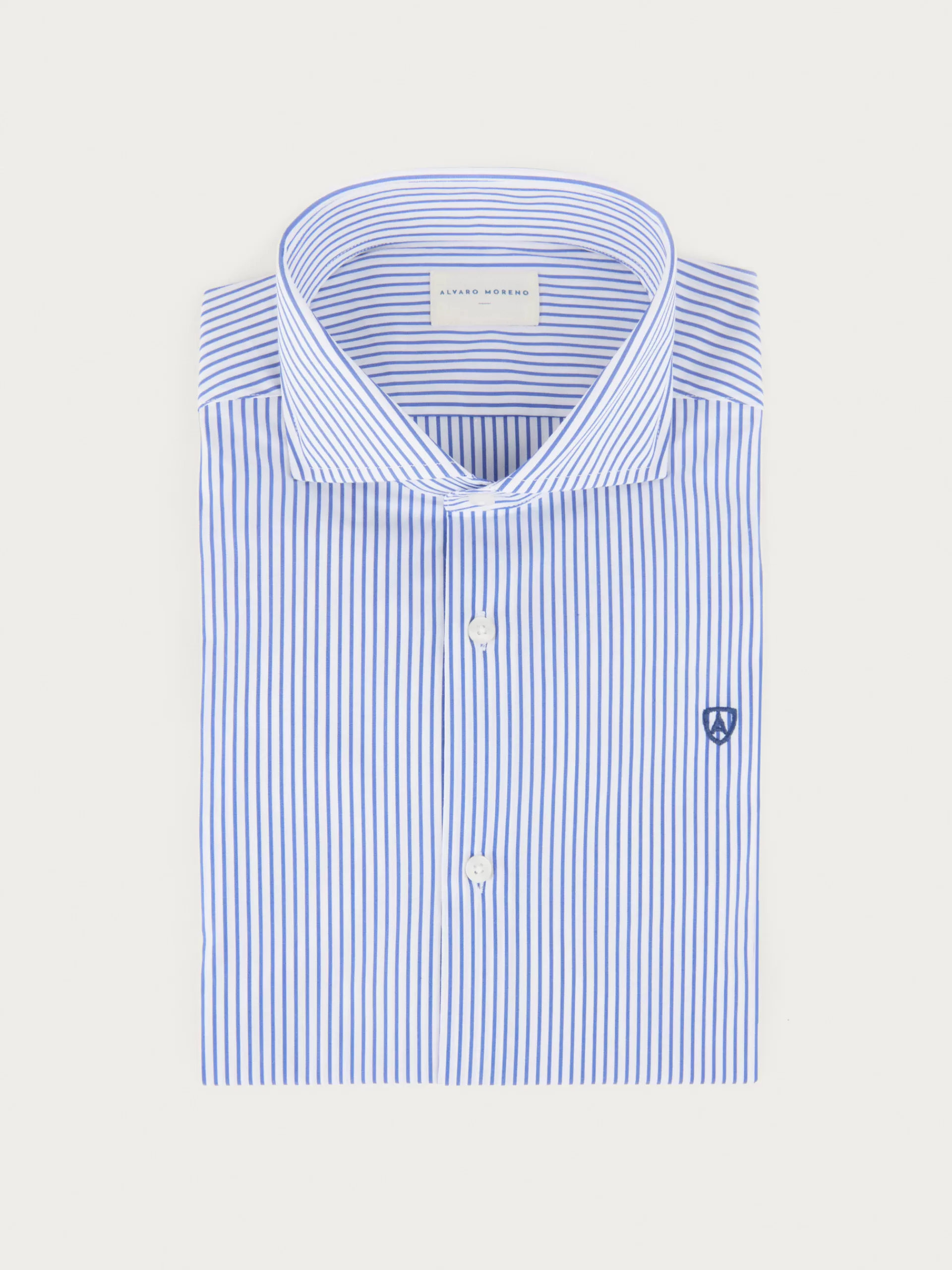 Best Sale Alvaro Moreno CAMISA COMFORT STRIPES Azul