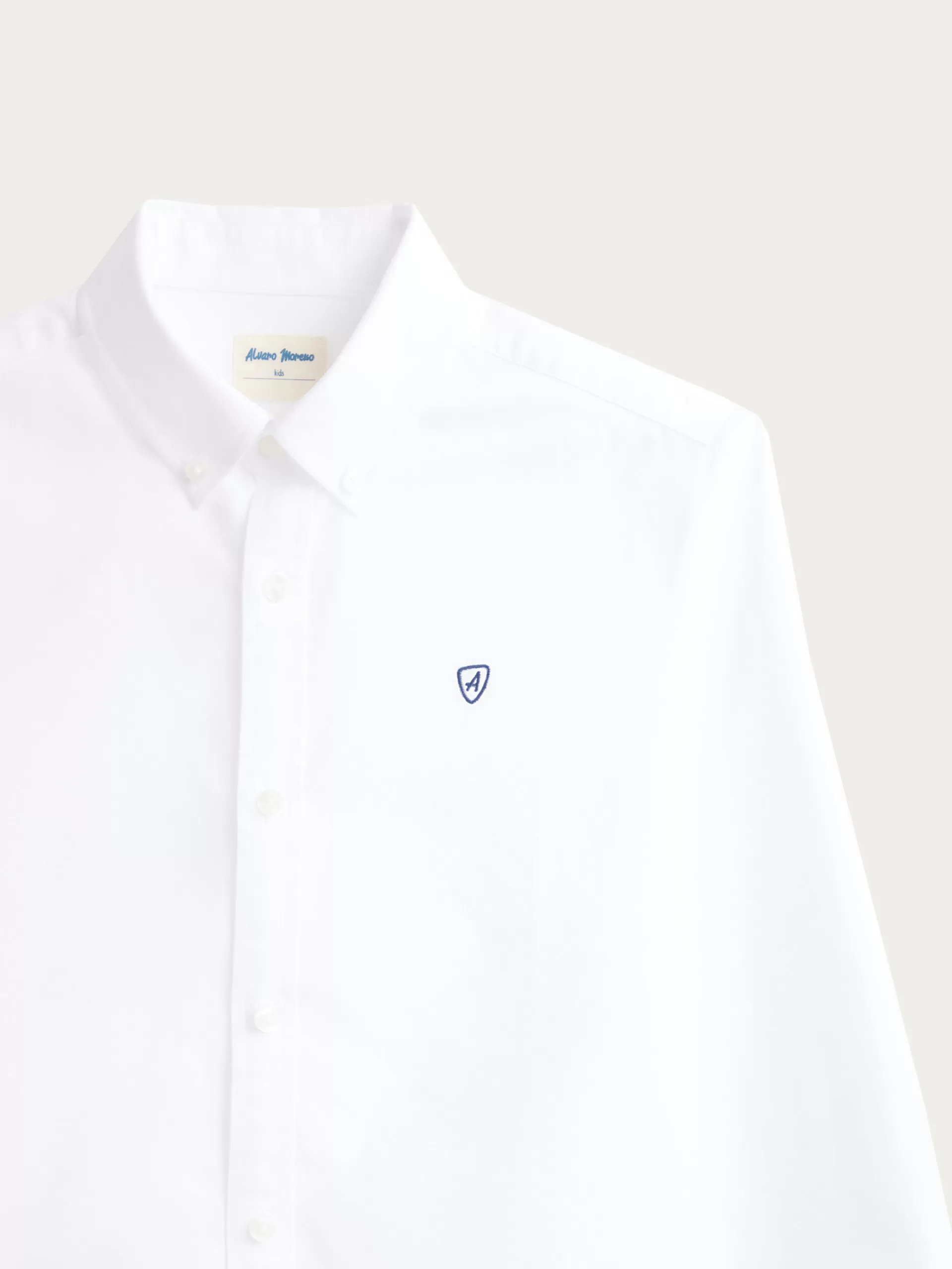 Sale Alvaro Moreno CAMISA OXFORD BASIC KIDS Blanco