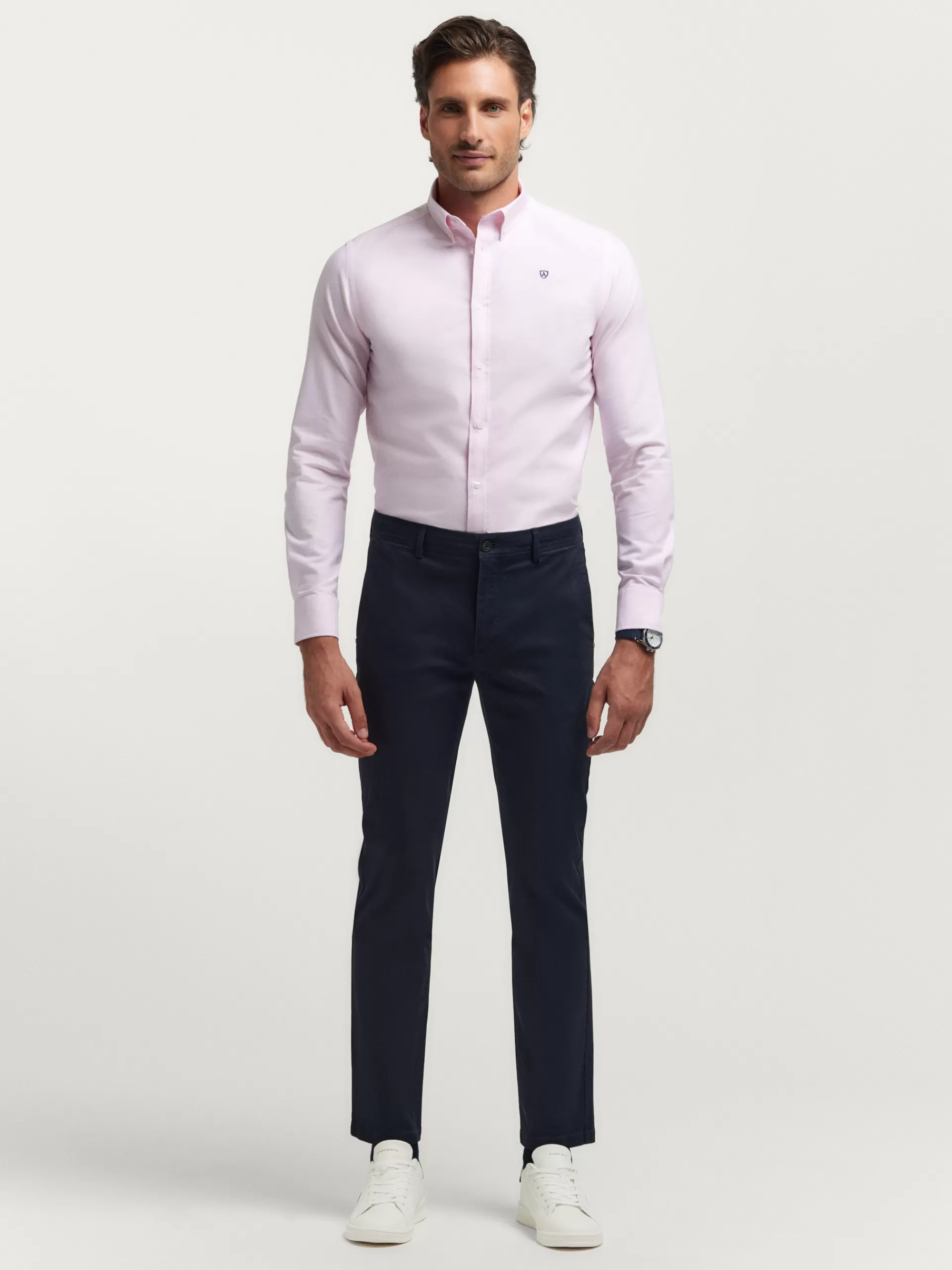 New Alvaro Moreno CAMISA OXFORD BASIC Rosa