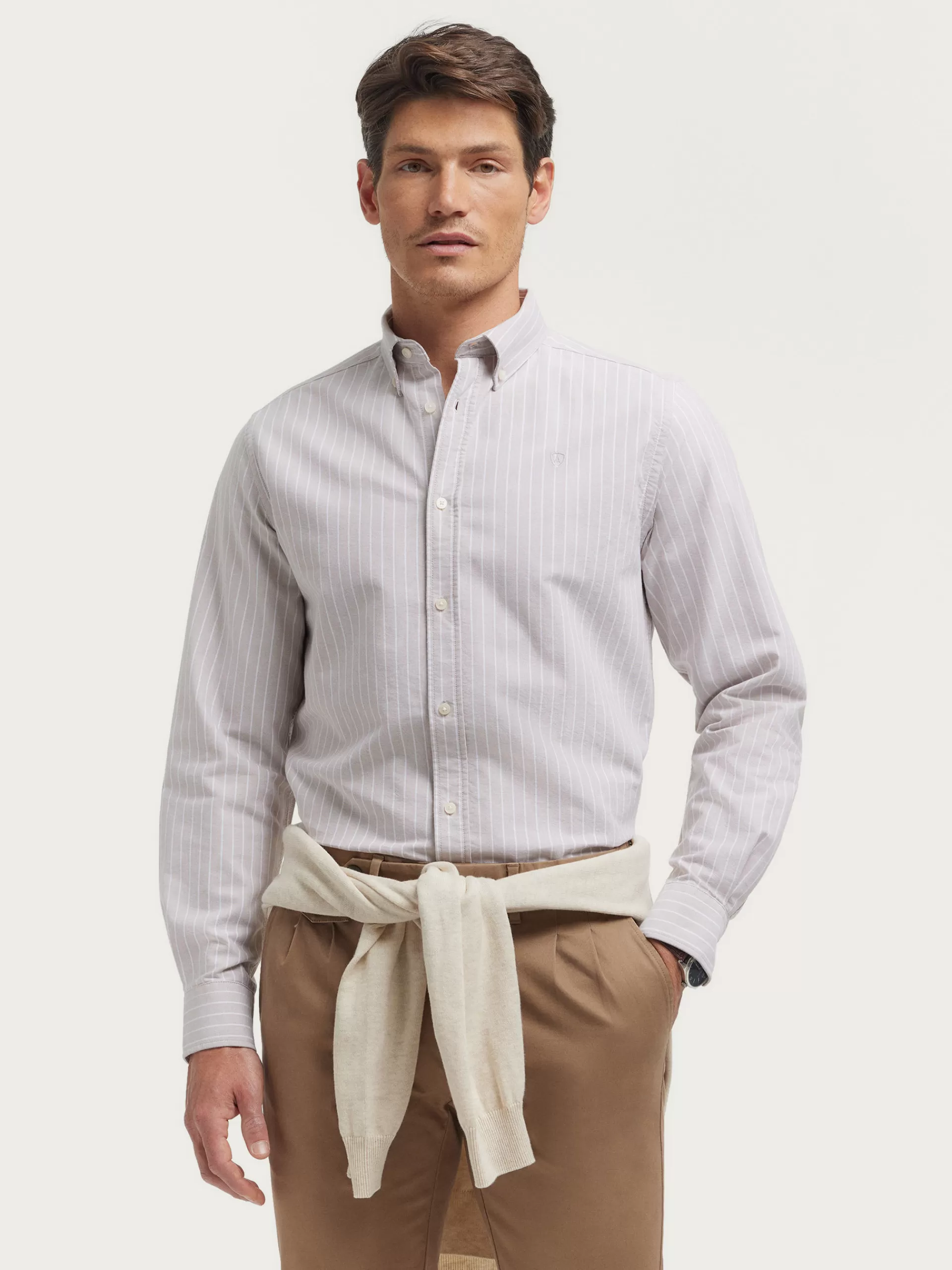 Sale Alvaro Moreno CAMISA OXFORD CLUB Beige