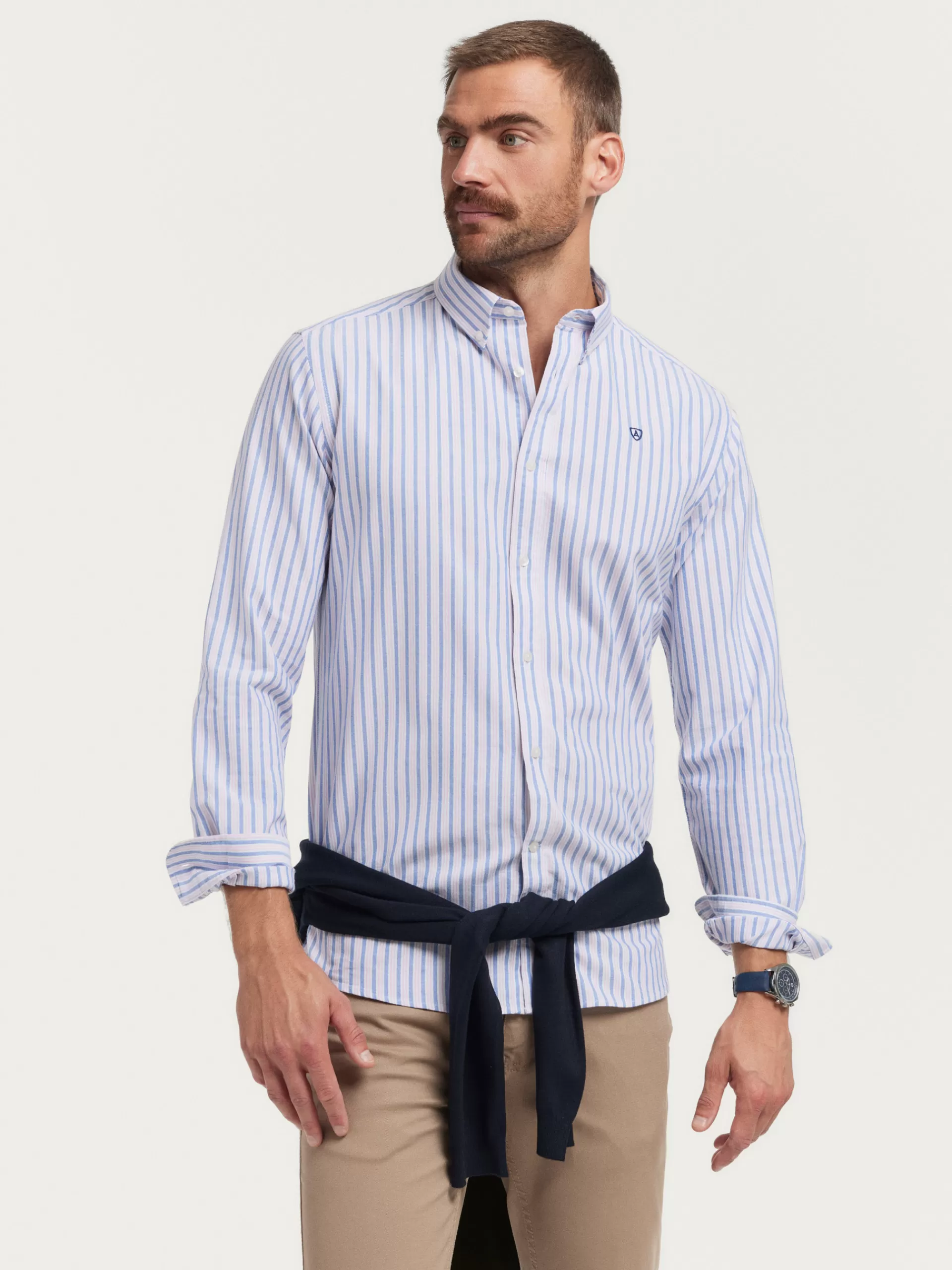 Cheap Alvaro Moreno CAMISA OXFORD FANCY STR Azul