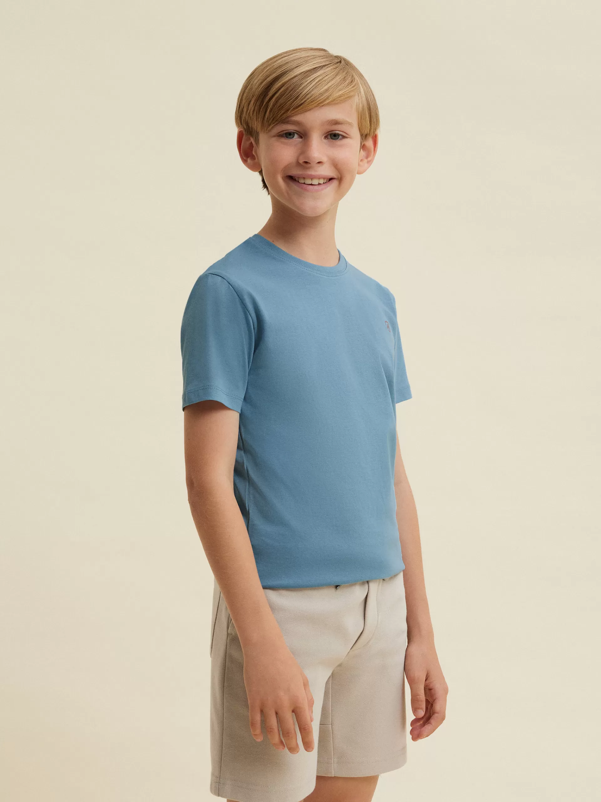 Cheap Alvaro Moreno CAMISETA BASIC KIDS Celeste