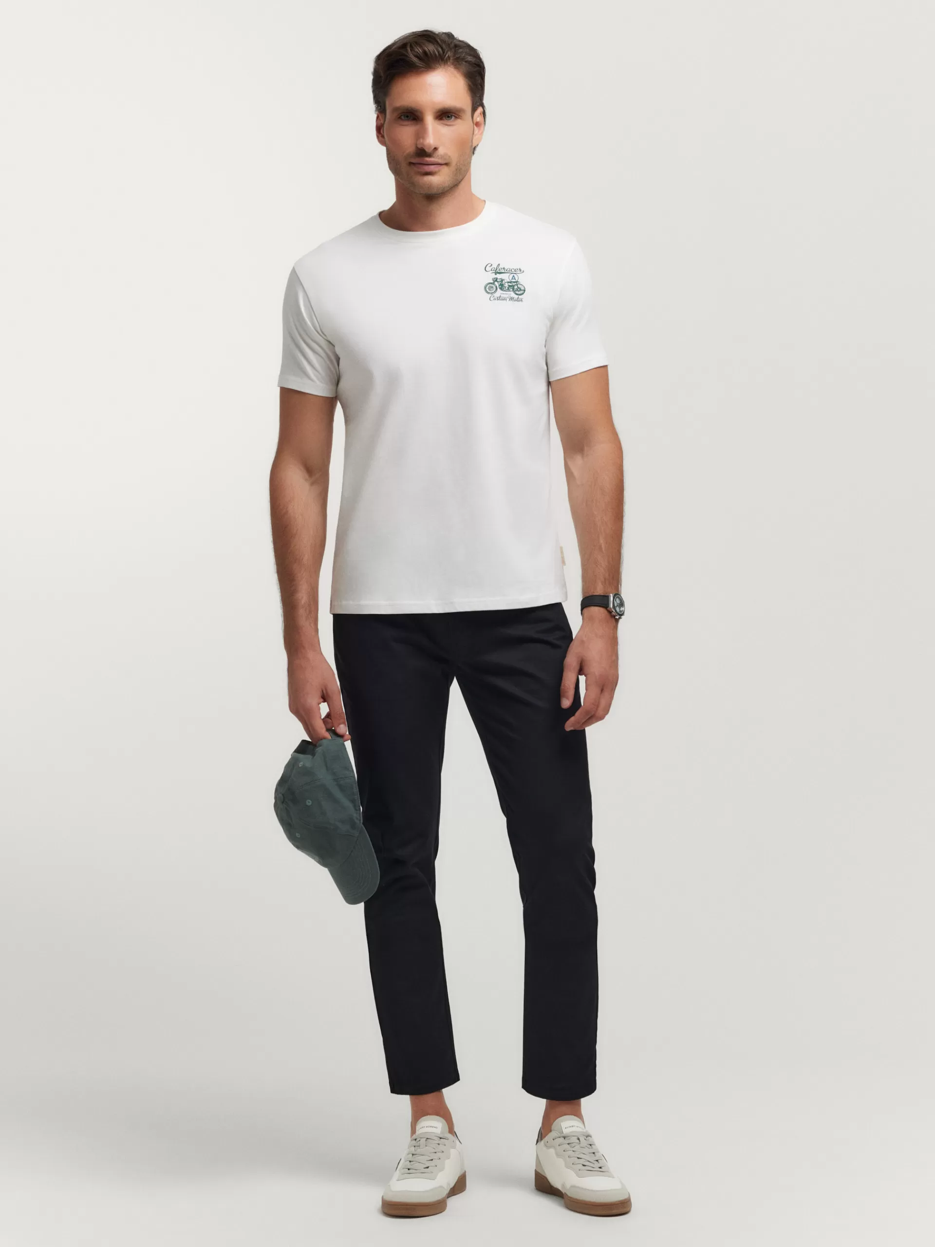 Fashion Alvaro Moreno CAMISETA ROAD Blanco