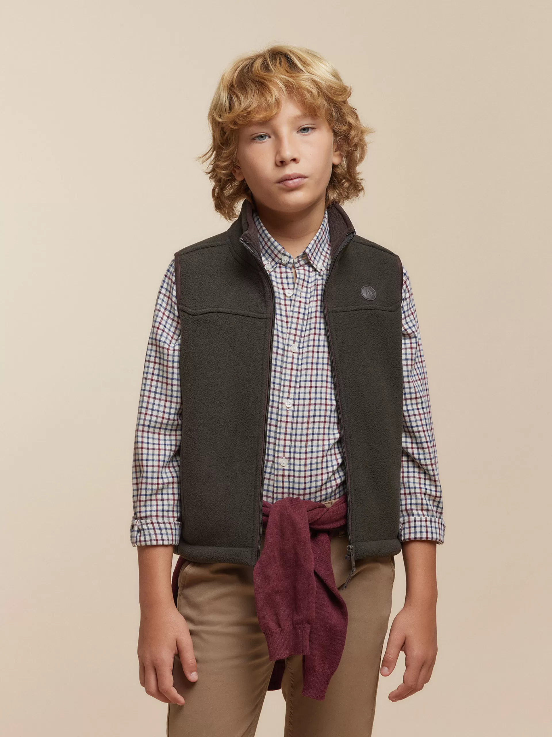 Shop Alvaro Moreno CHALECO SIERRA KIDS Verde