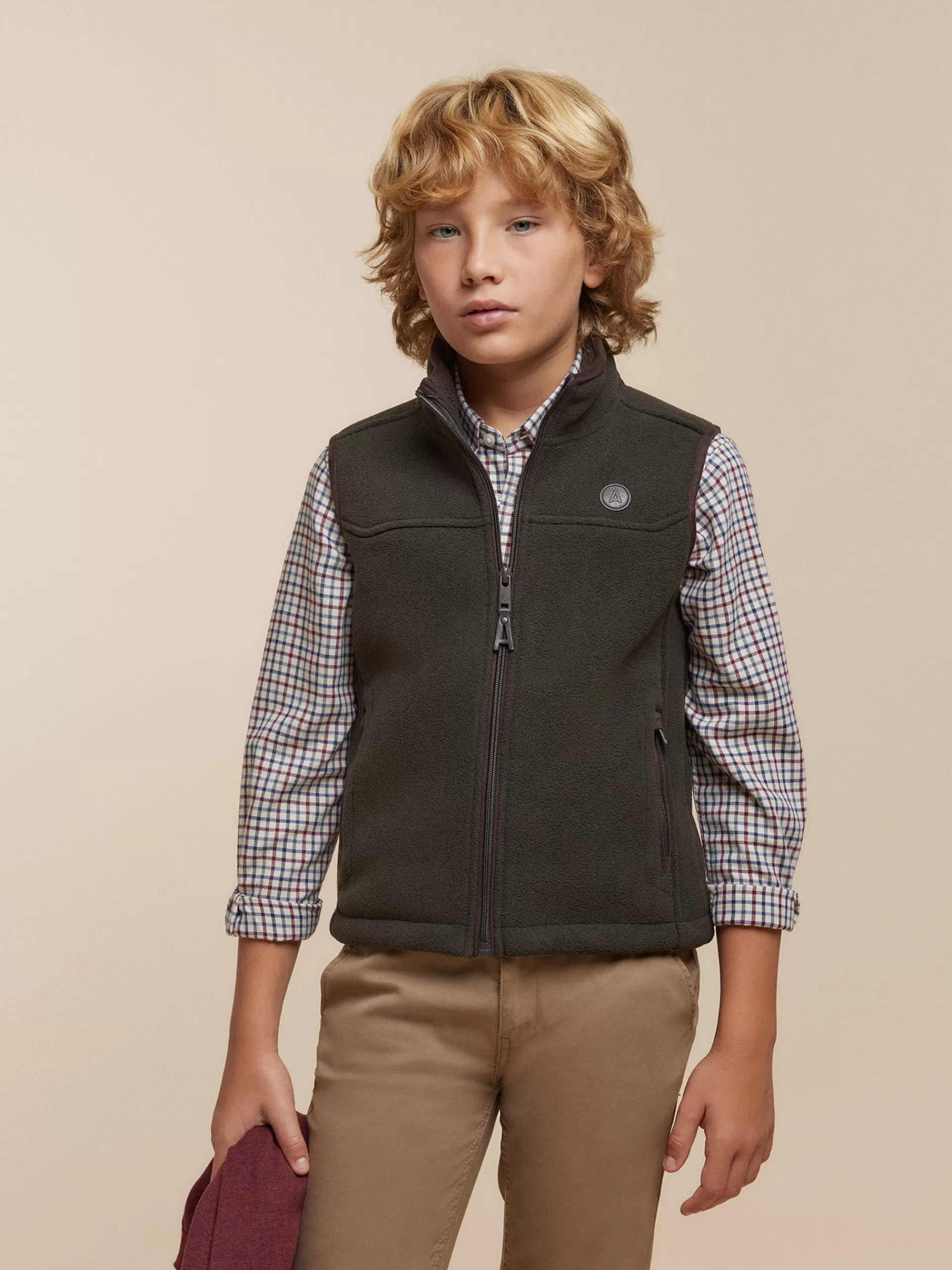 Shop Alvaro Moreno CHALECO SIERRA KIDS Verde