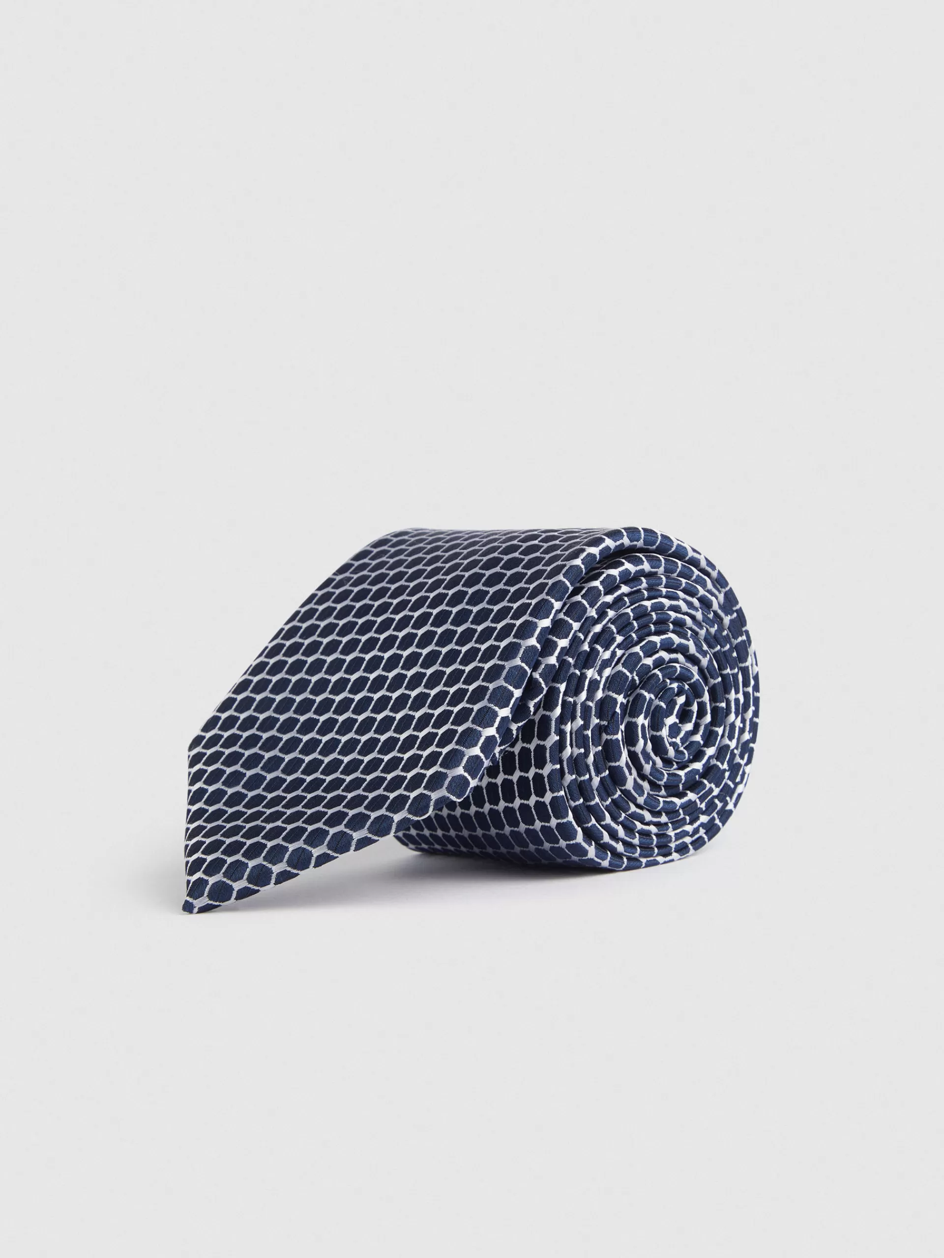 Online Alvaro Moreno CORBATA JACQUARD Azul Marino