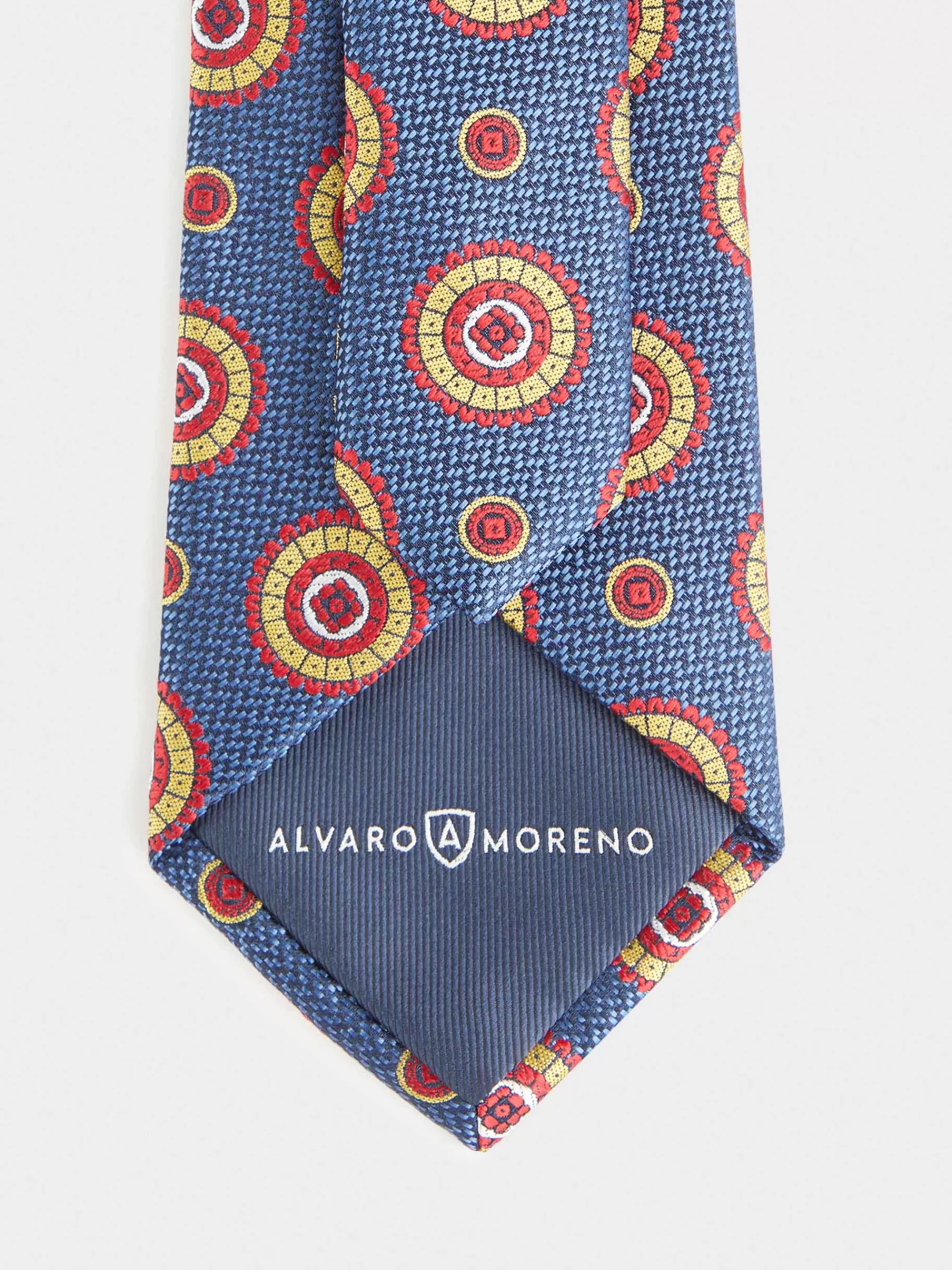 Shop Alvaro Moreno CORBATA JACQUARD MF Azul