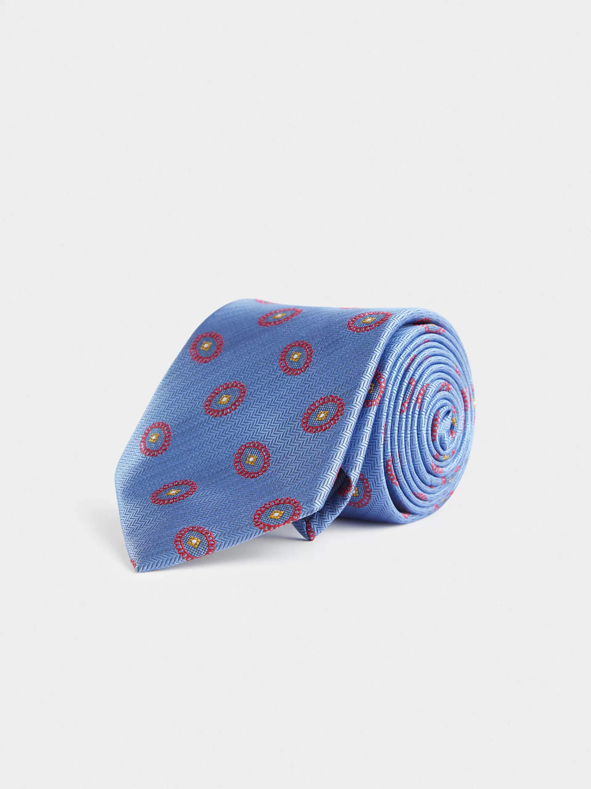 Shop Alvaro Moreno CORBATA JACQUARD MF Azul