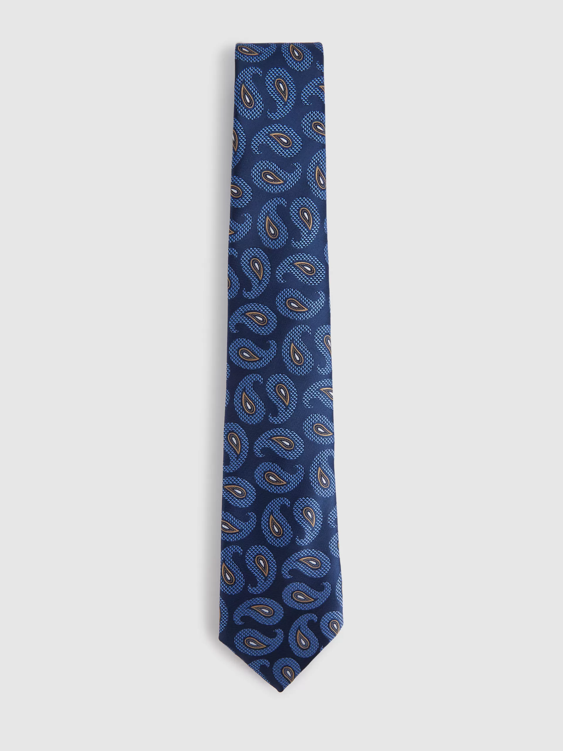 Online Alvaro Moreno CORBATA JACQUARD MF Azul Marino