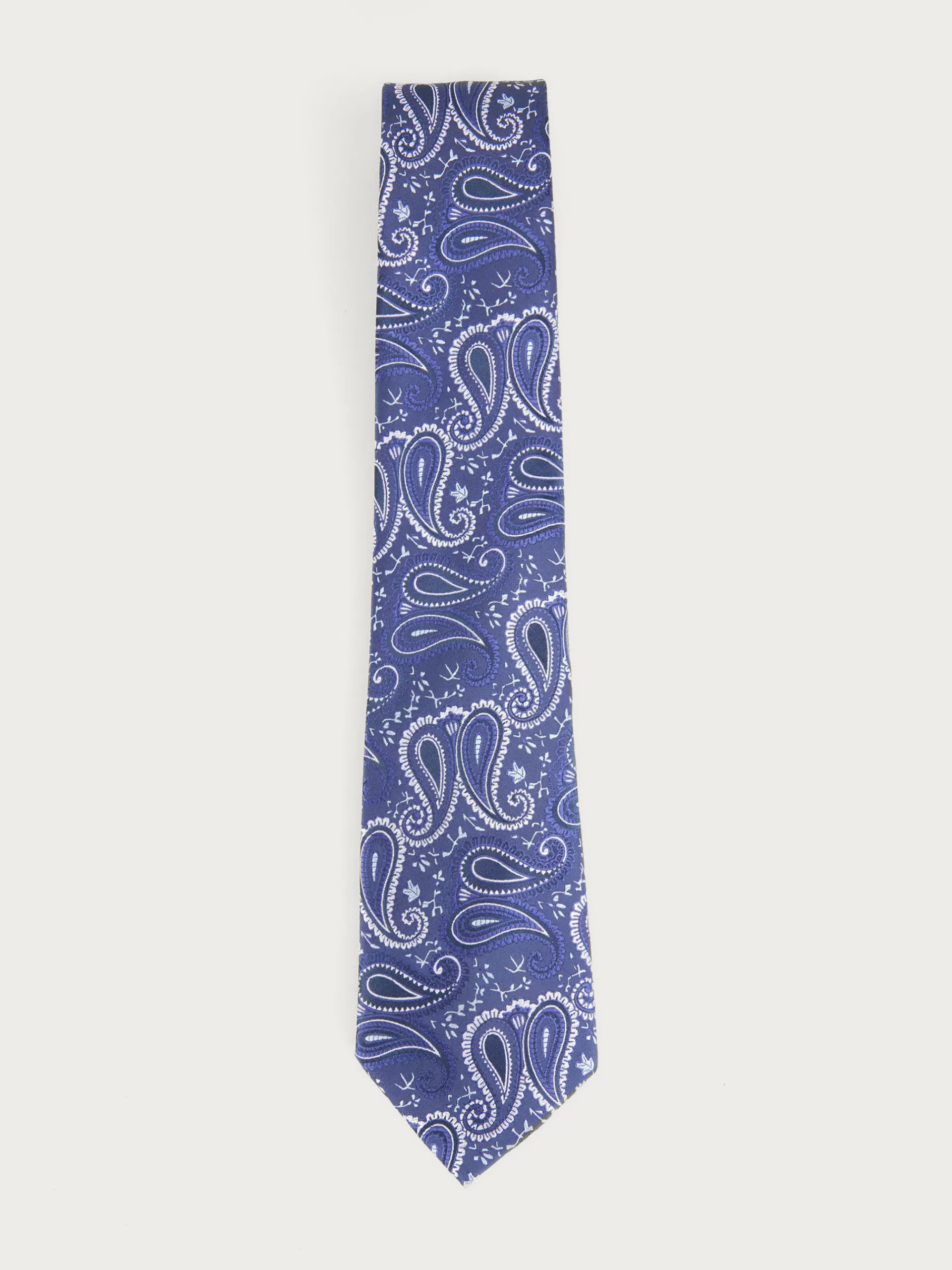 New Alvaro Moreno CORBATA JACQUARD MF Azul Marino