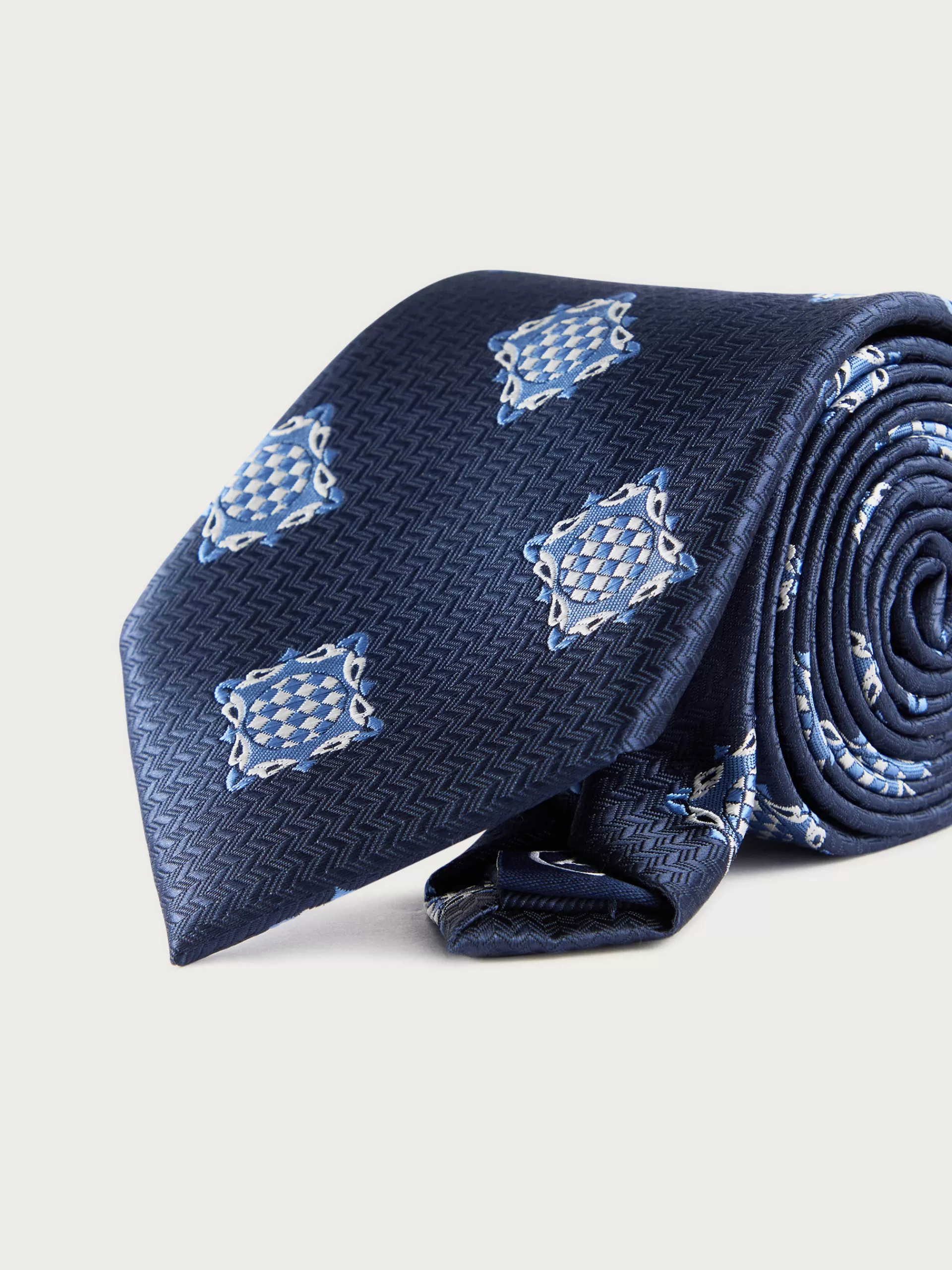 Best Alvaro Moreno CORBATA JACQUARD MF Azul Marino