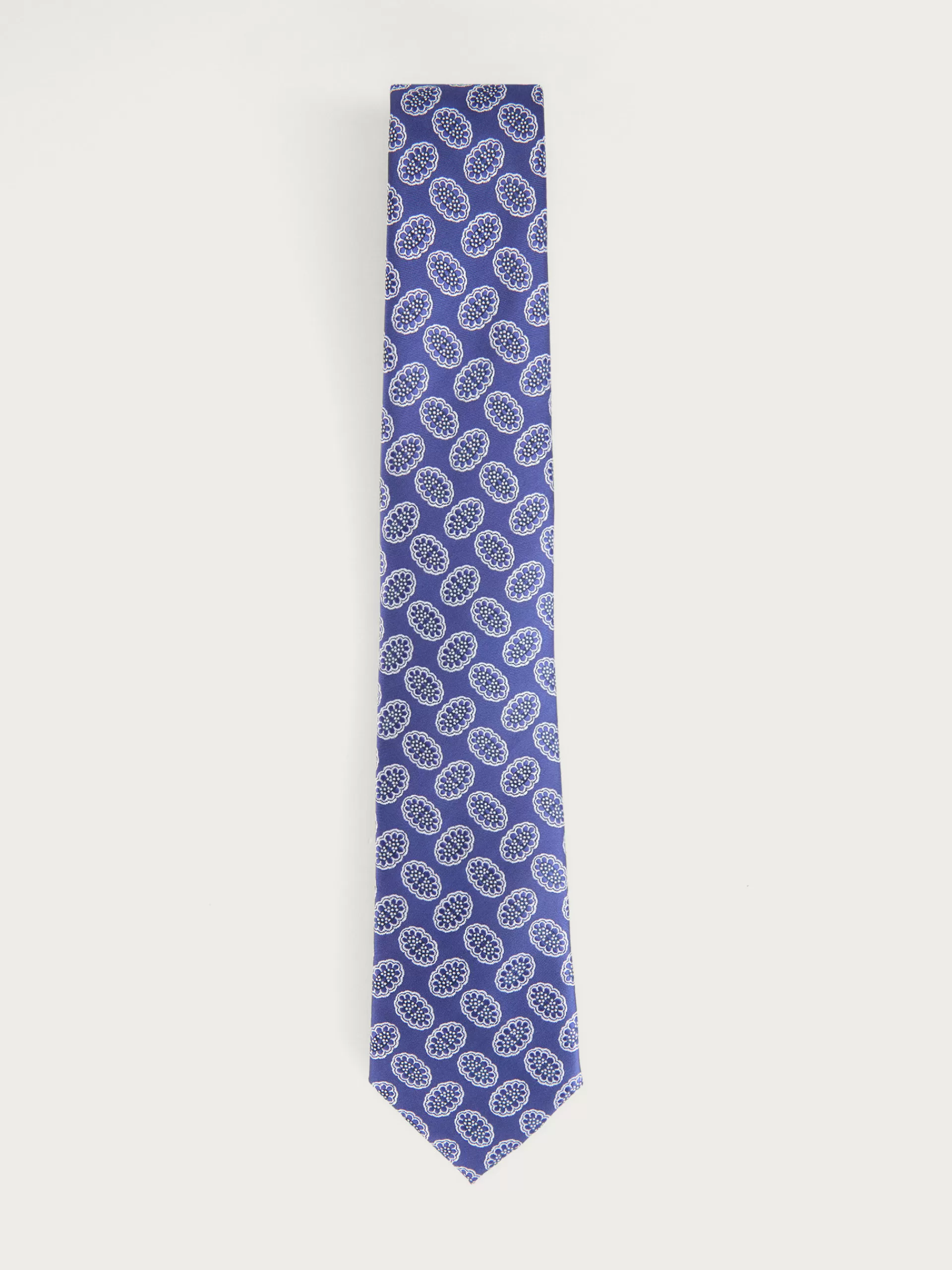 New Alvaro Moreno CORBATA JACQUARD MF Azul Marino