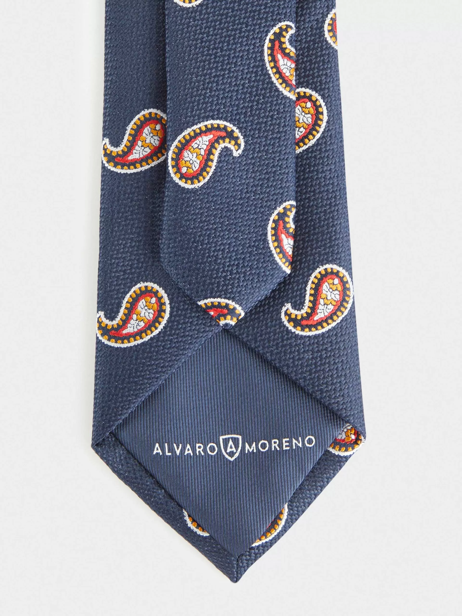 Hot Alvaro Moreno CORBATA JACQUARD MF Azul Marino