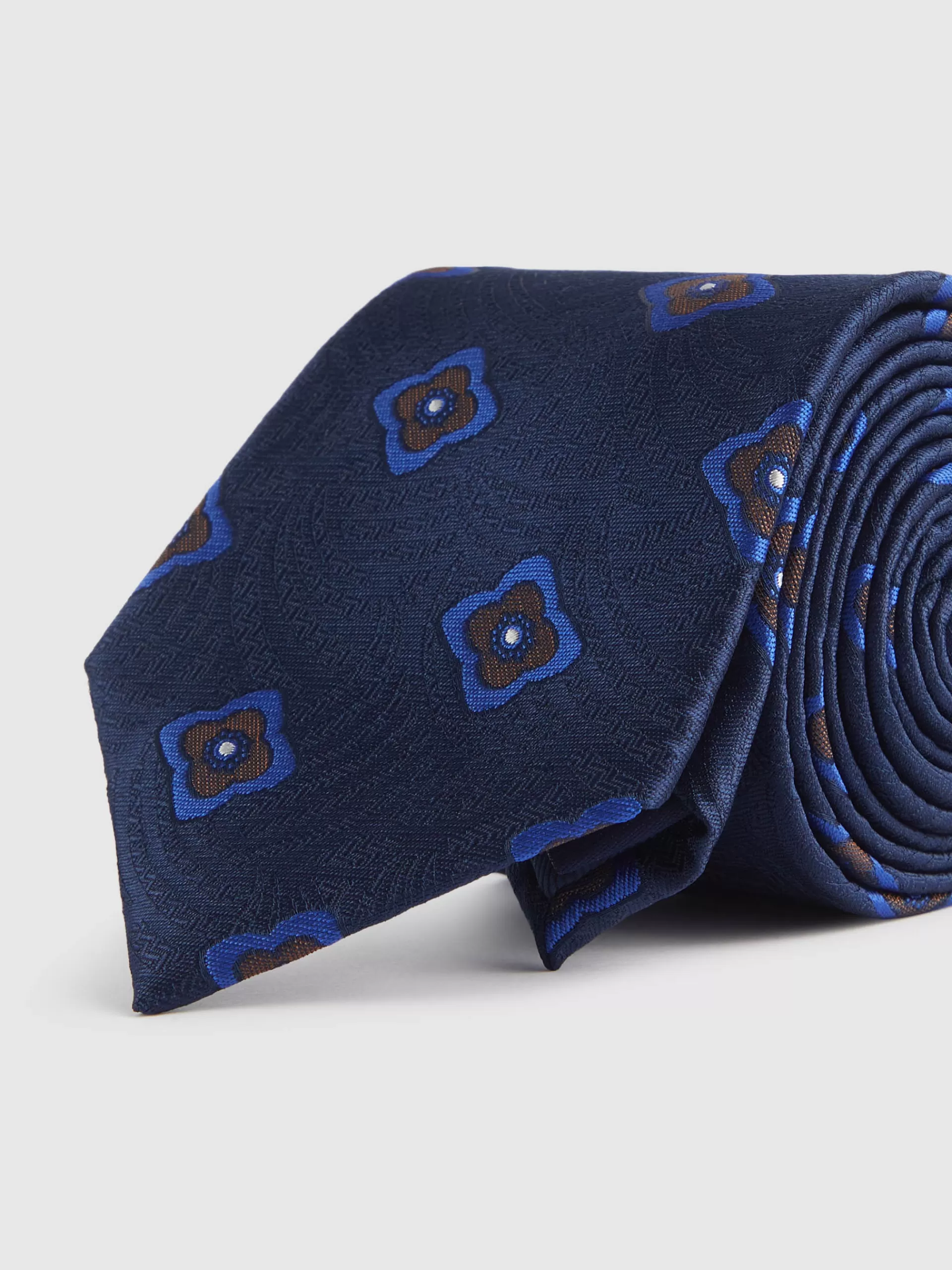 Shop Alvaro Moreno CORBATA JACQUARD MF Azul Marino