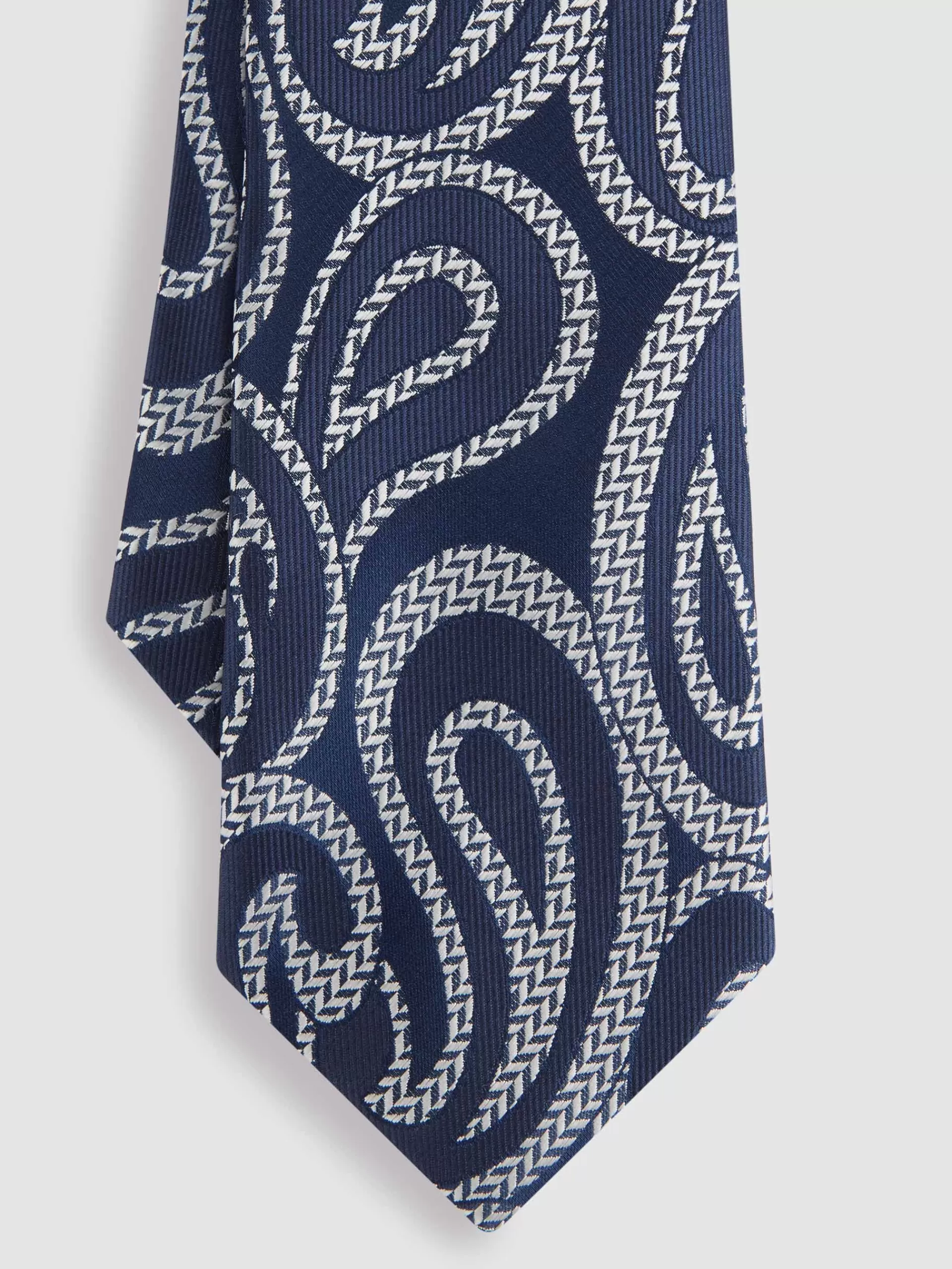 Shop Alvaro Moreno CORBATA JACQUARD MF Azul Marino