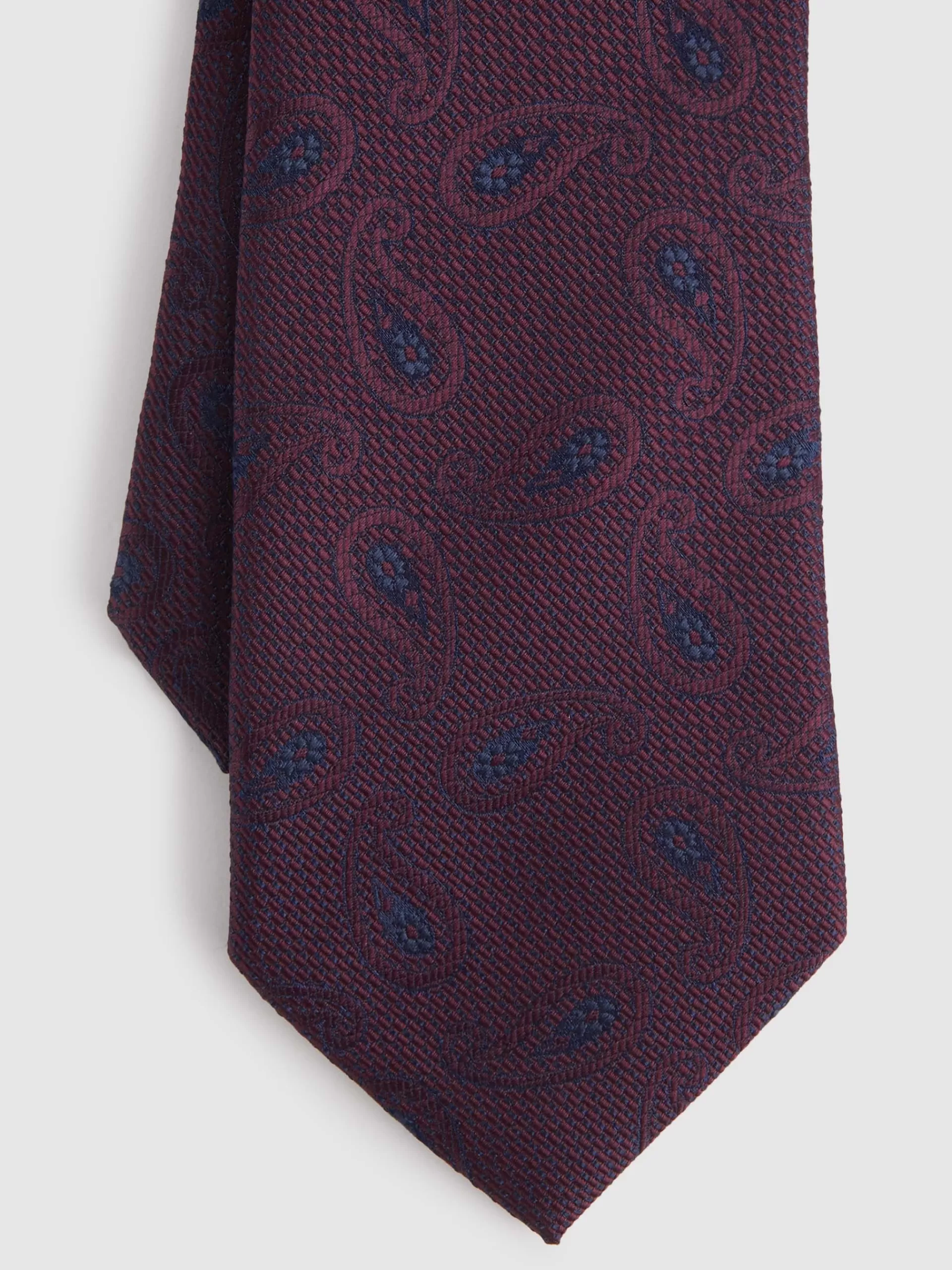 Shop Alvaro Moreno CORBATA JACQUARD MF Burdeos