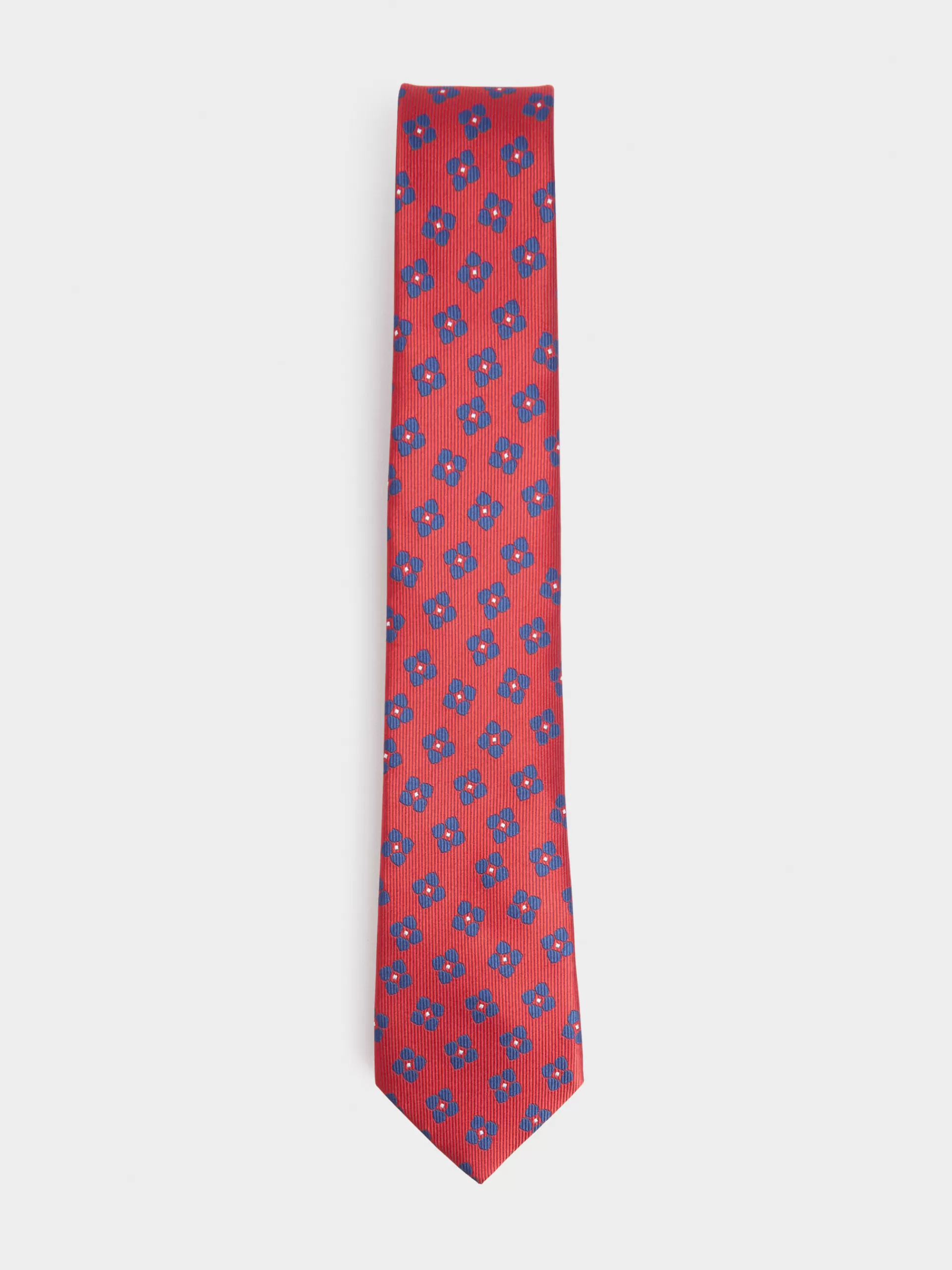 Clearance Alvaro Moreno CORBATA JACQUARD MF Rojo