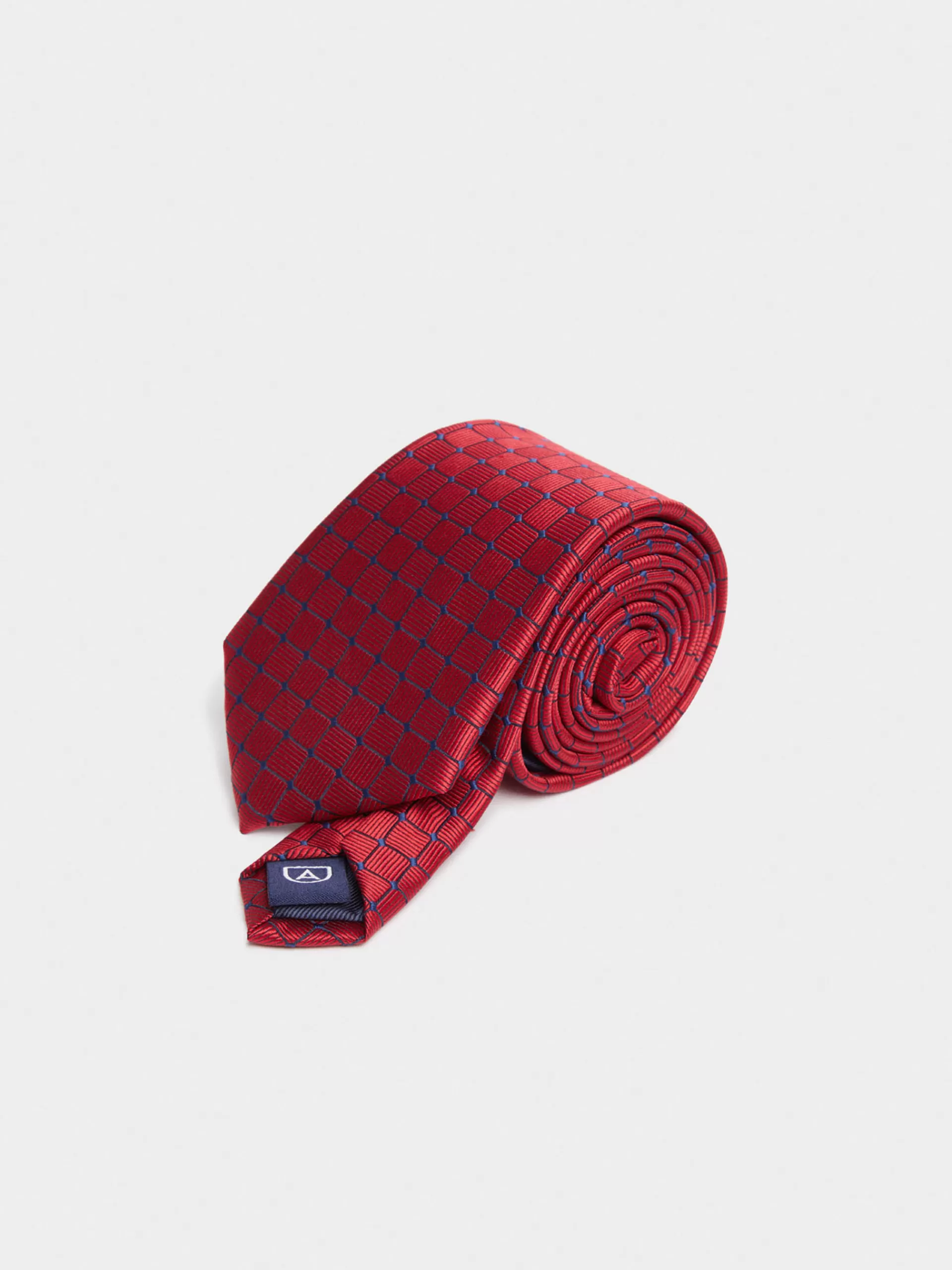 Clearance Alvaro Moreno CORBATA JACQUARD MF Rojo