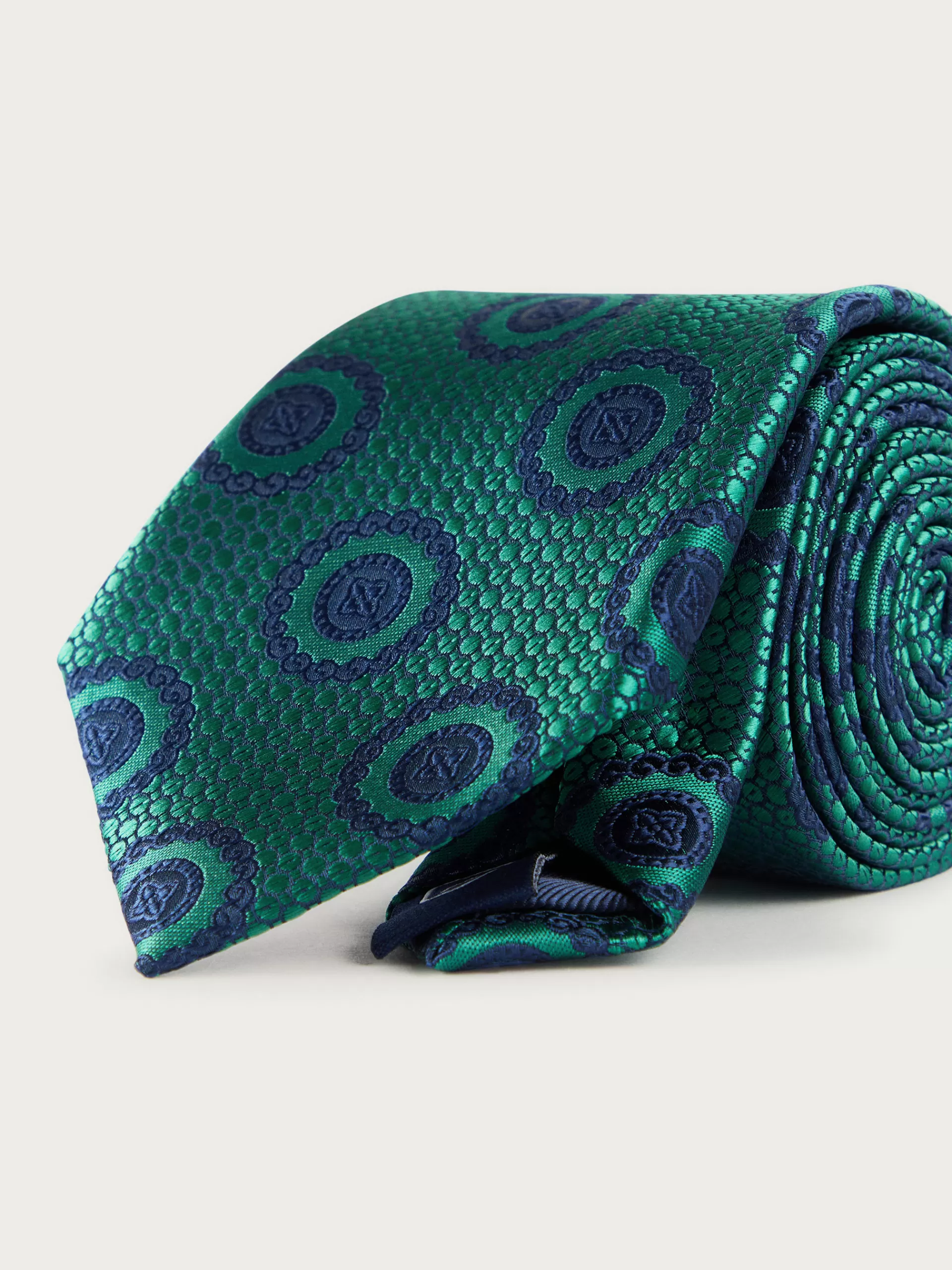 Discount Alvaro Moreno CORBATA JACQUARD MF Verde