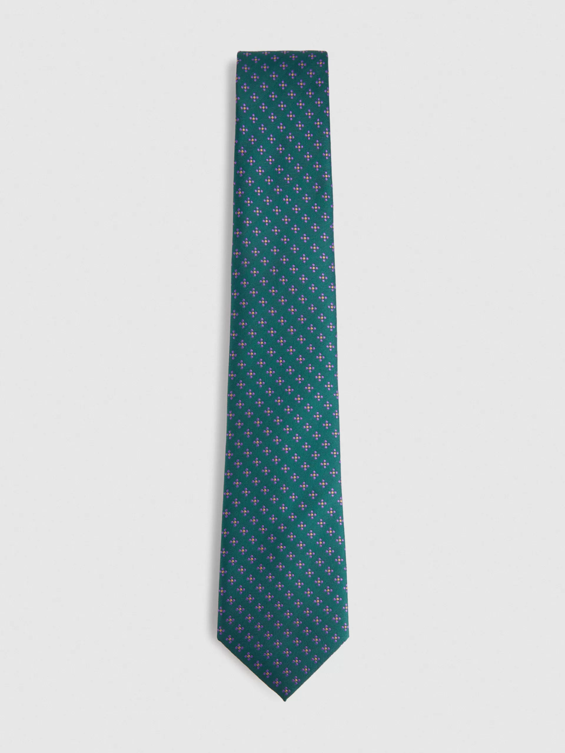 Clearance Alvaro Moreno CORBATA JACQUARD MF Verde