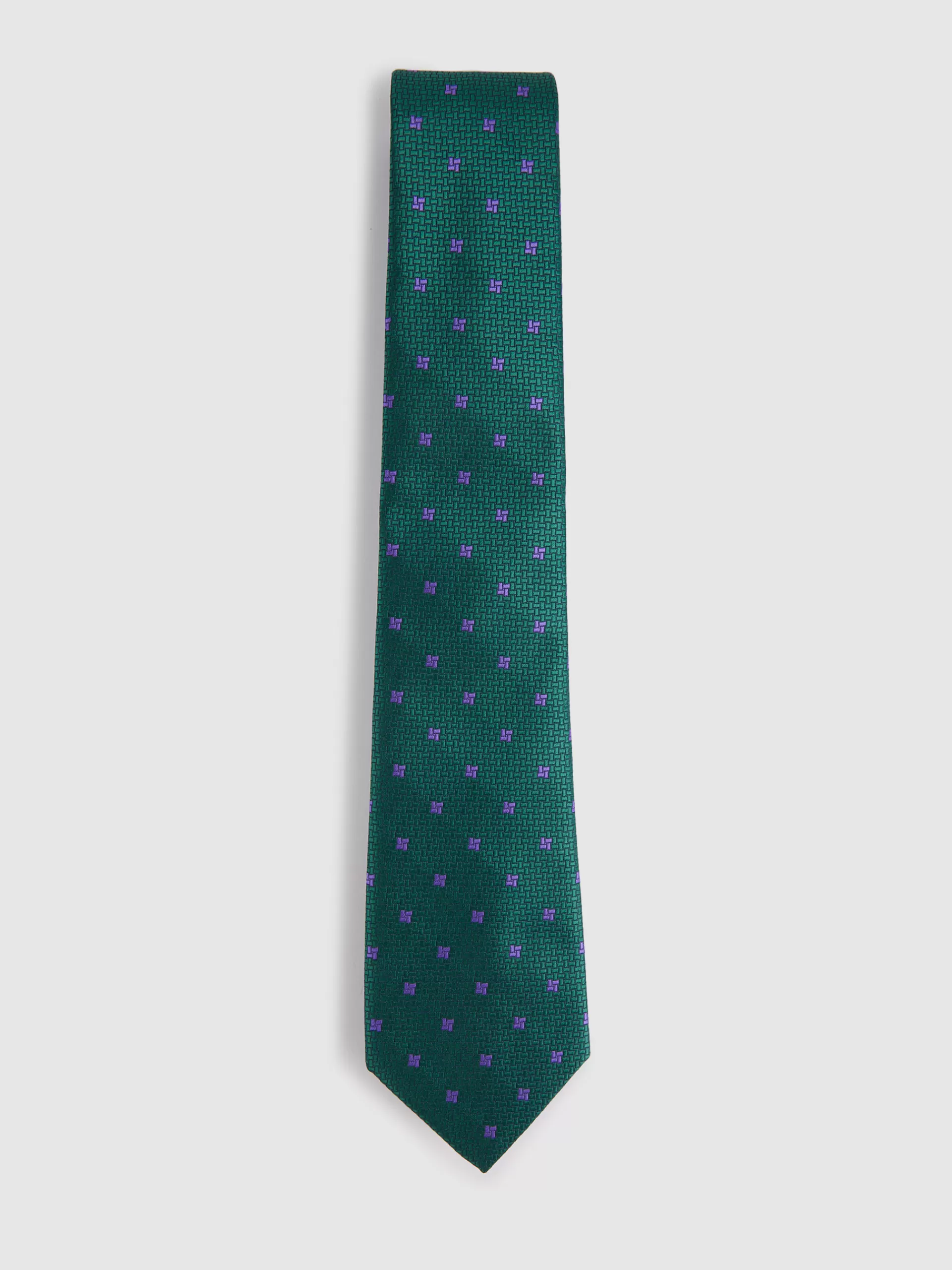 Clearance Alvaro Moreno CORBATA JACQUARD MF Verde