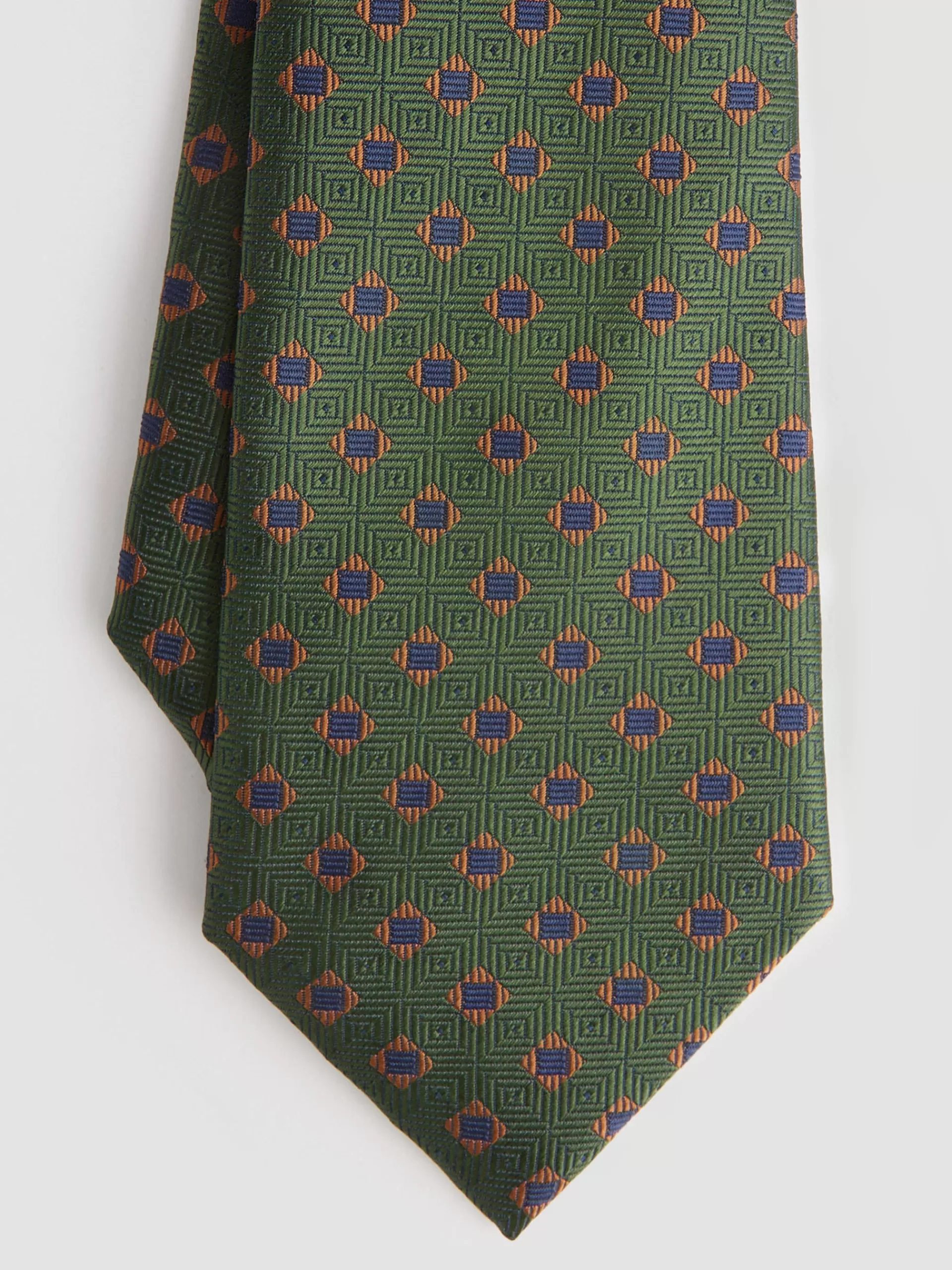 Sale Alvaro Moreno CORBATA JACQUARD MF Verde