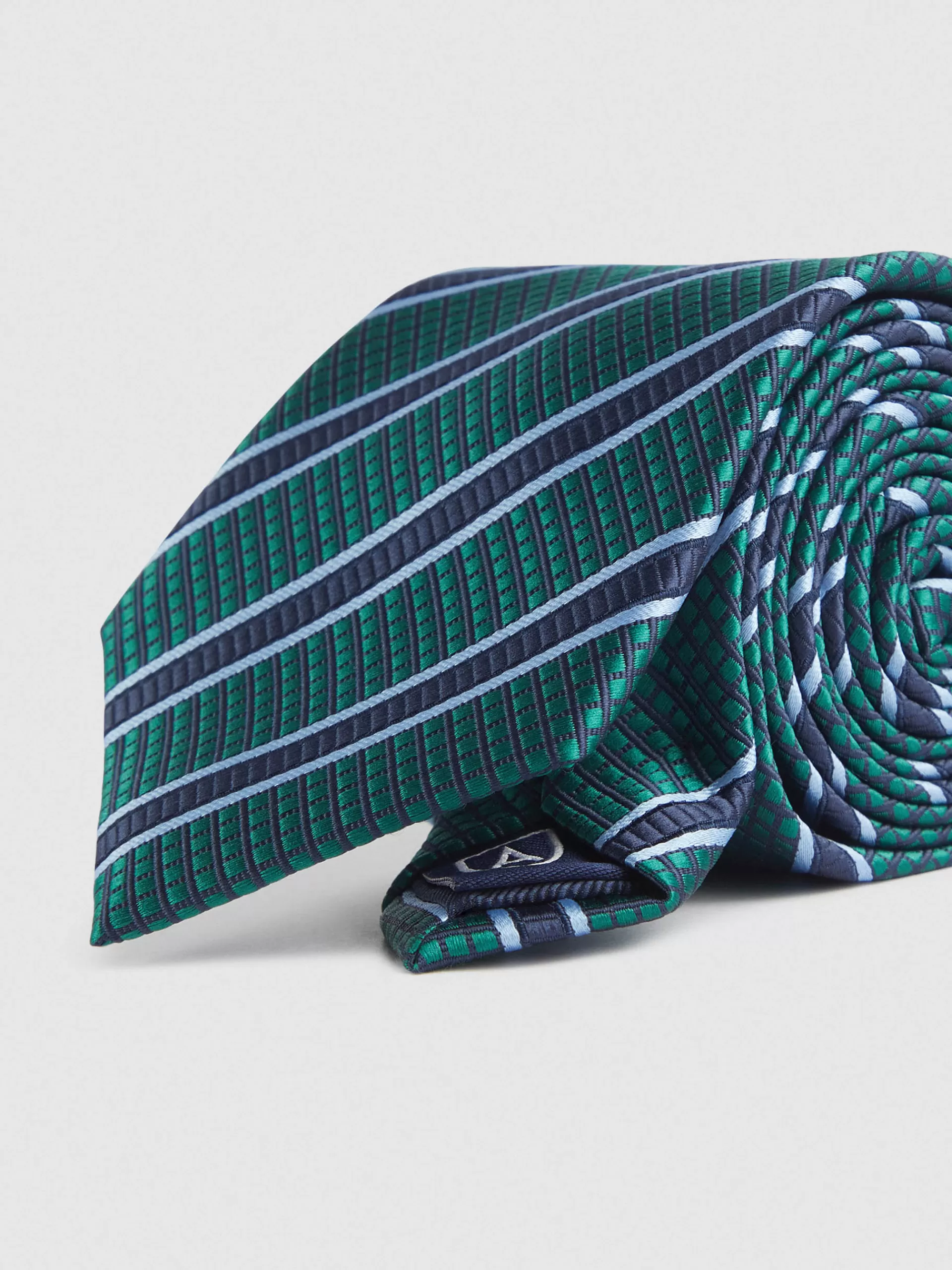 Clearance Alvaro Moreno CORBATA JACQUARD MF Verde