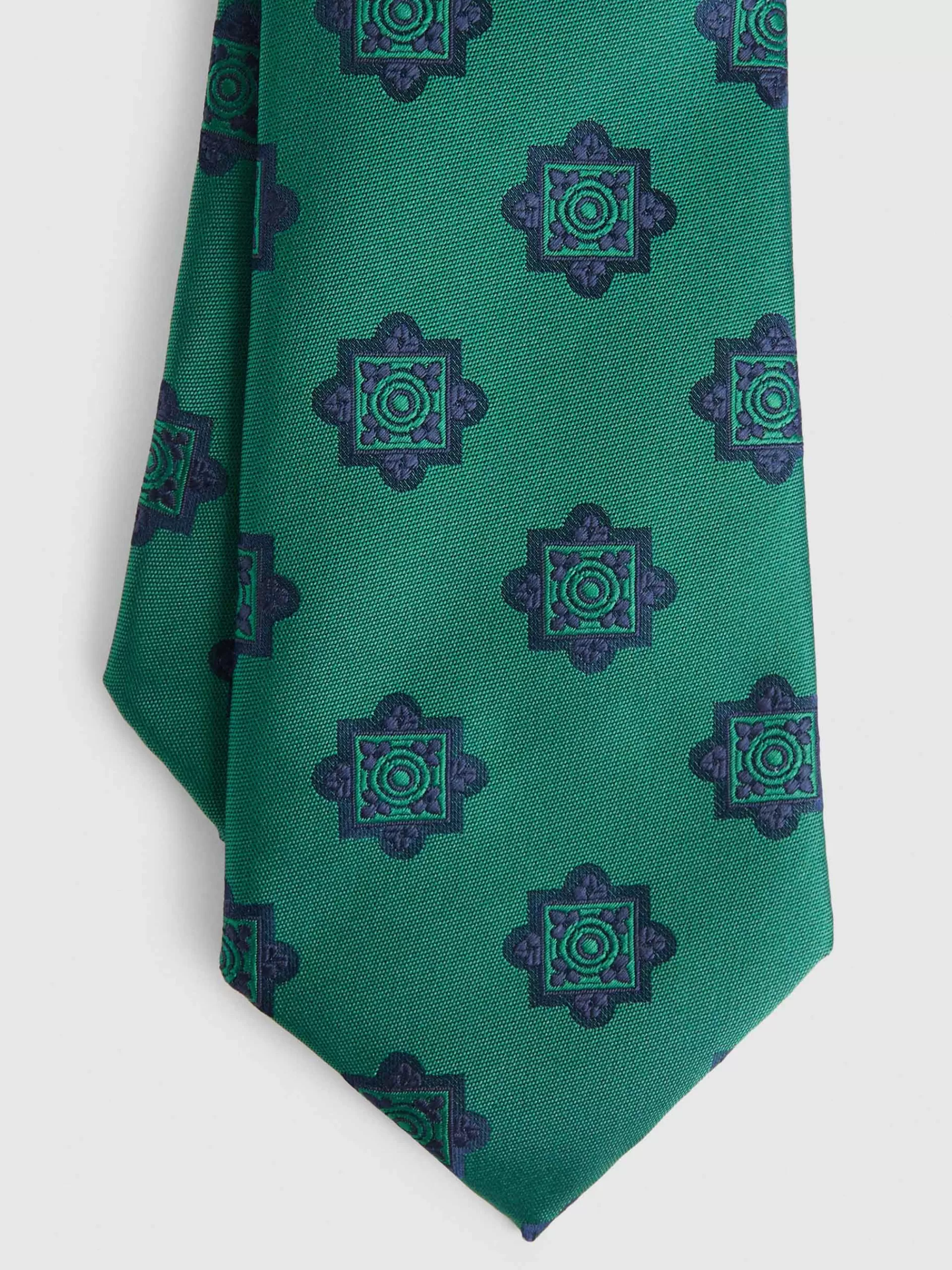 Sale Alvaro Moreno CORBATA JACQUARD MF Verde