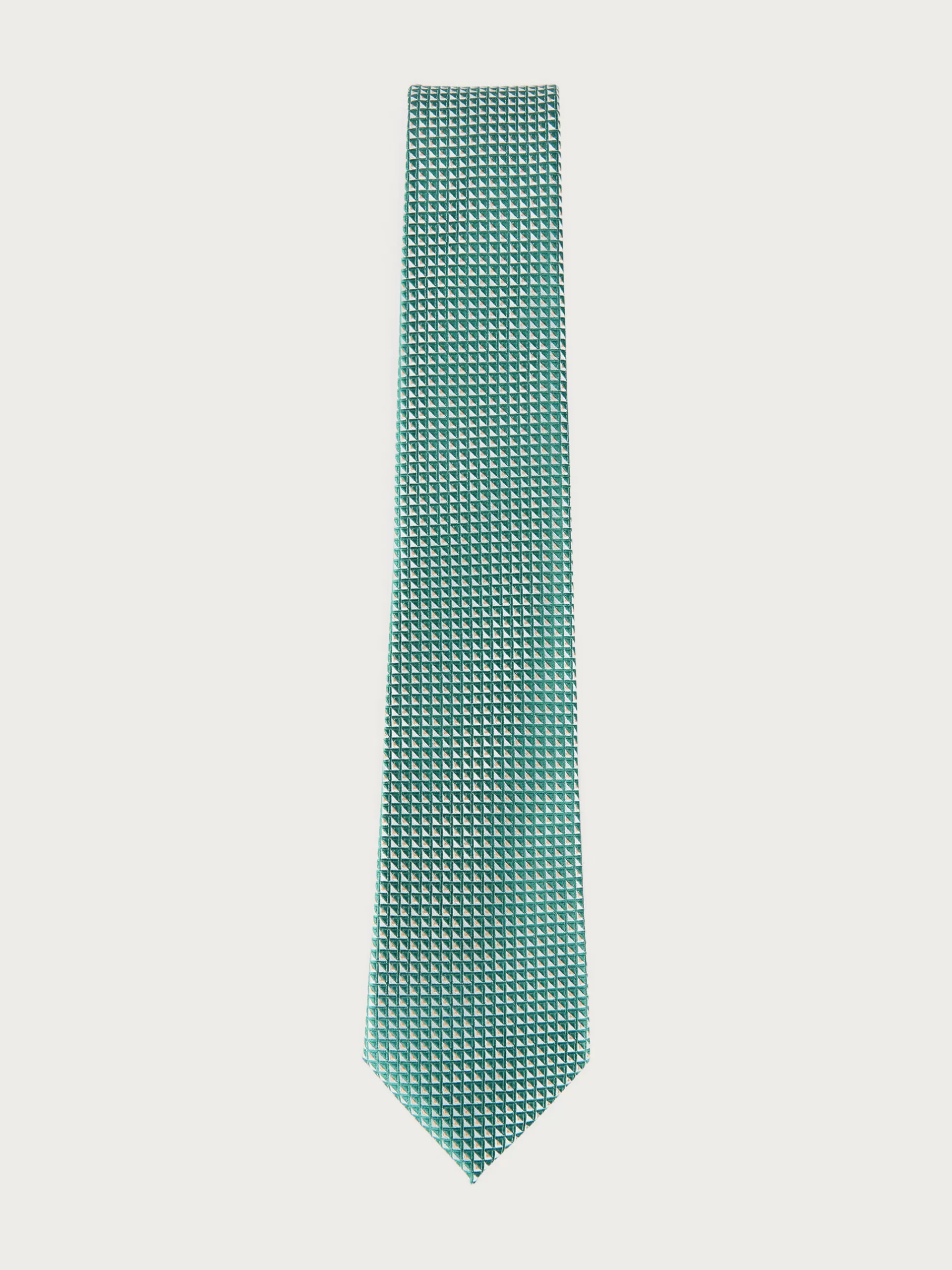 Clearance Alvaro Moreno CORBATA JACQUARD MF Verde