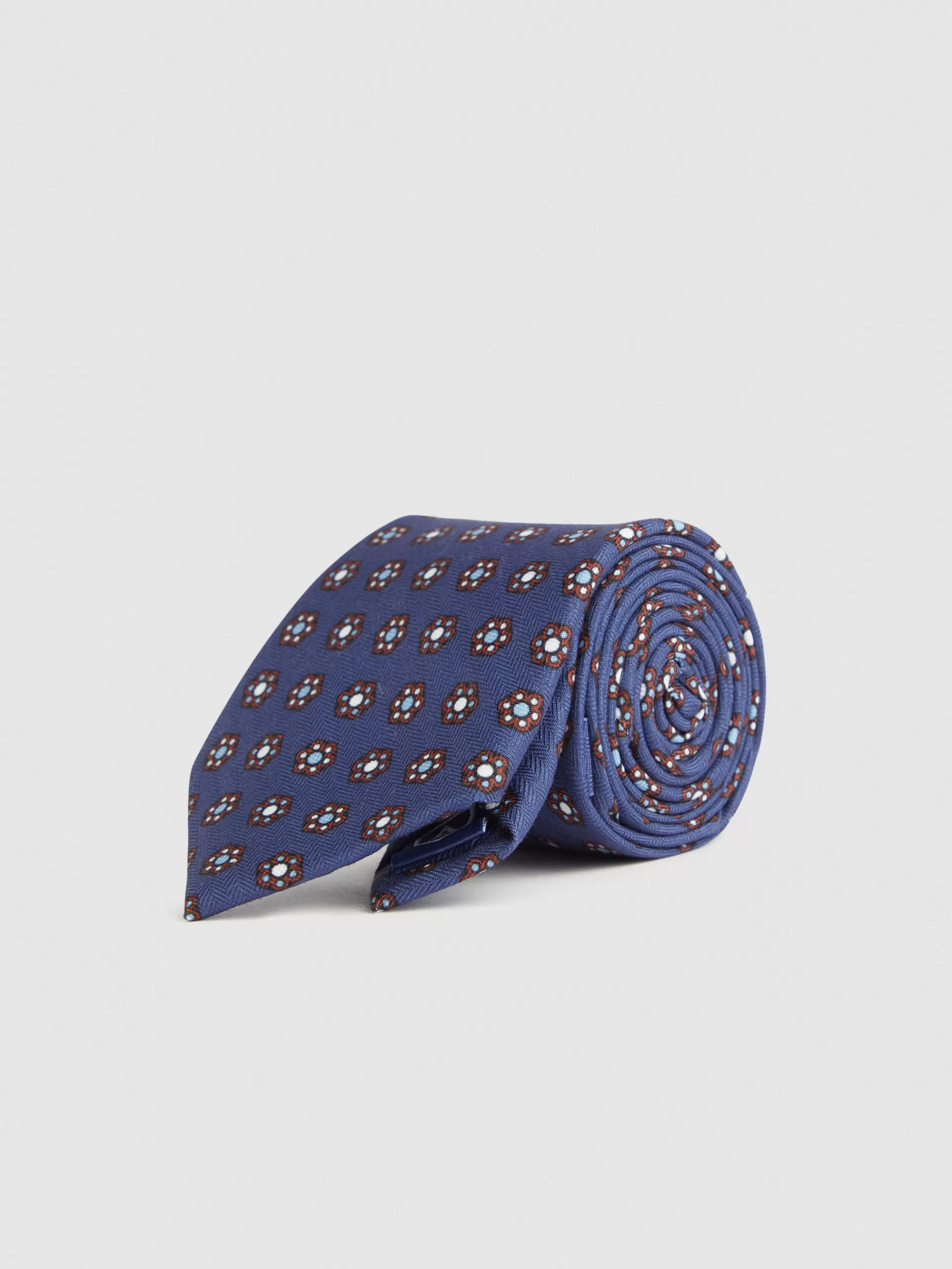 Shop Alvaro Moreno CORBATA PRINTED Azul Marino