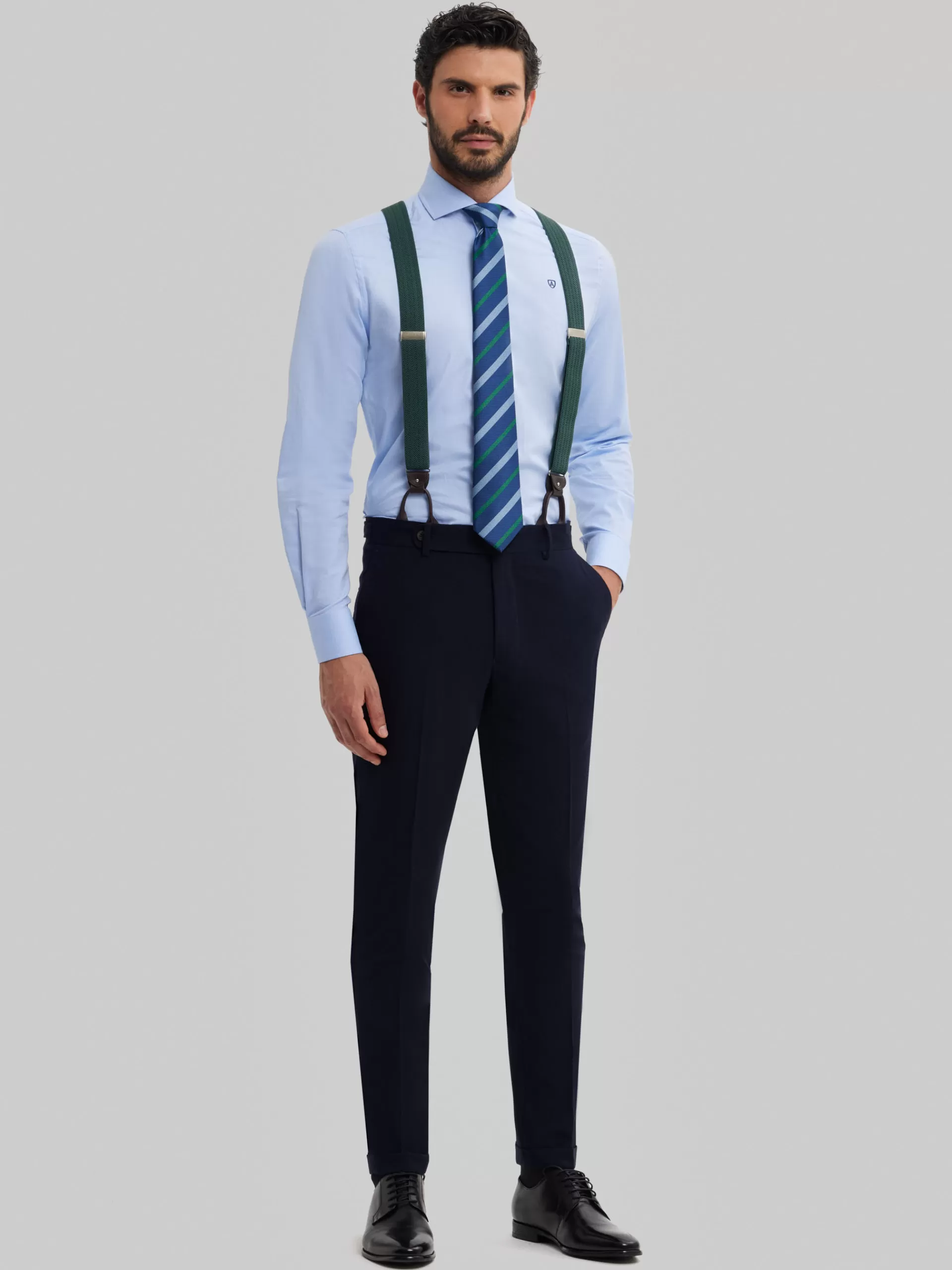 Hot Alvaro Moreno PANTALON CAPO PLAIN Azul Marino