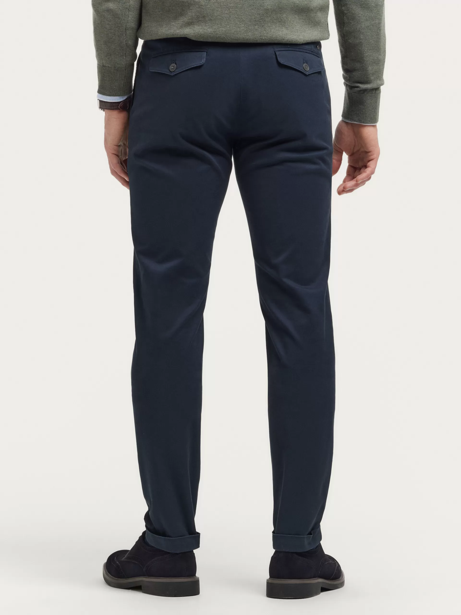 Cheap Alvaro Moreno PANTALON CARROT Azul Marino