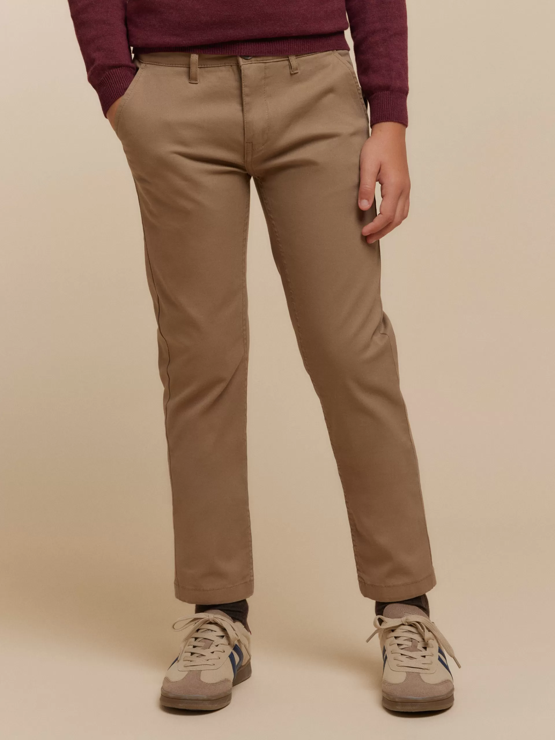 Store Alvaro Moreno PANTALON CHINO KIDS Camel