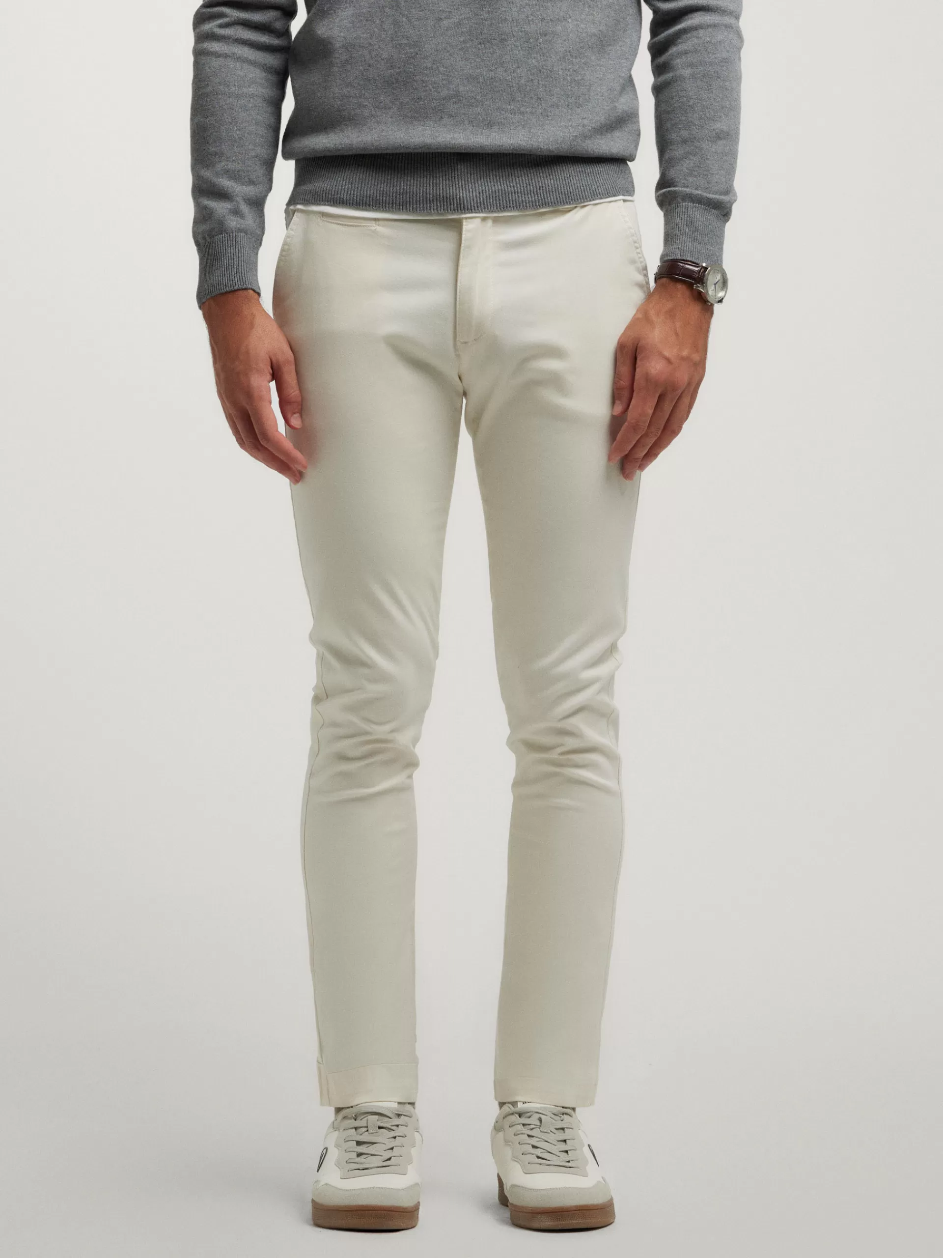 Discount Alvaro Moreno PANTALON COOPER Crudo