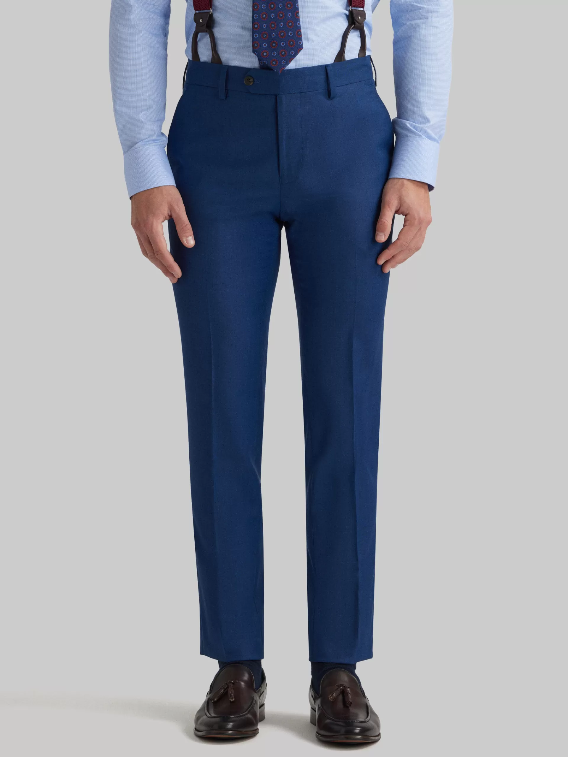 Online Alvaro Moreno PANTALON FIL A FIL Azul