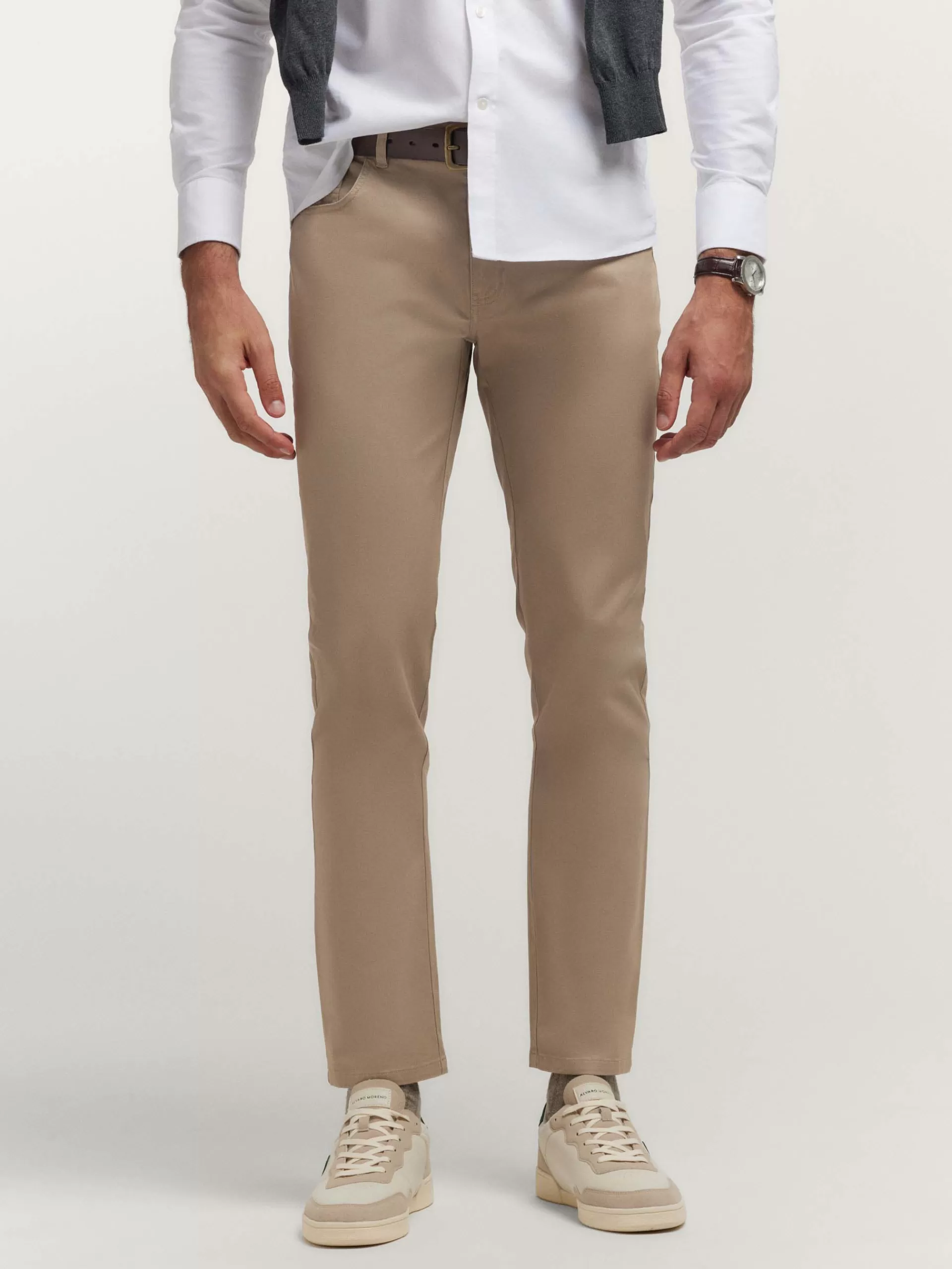 Fashion Alvaro Moreno PANTALON PIC PIC Camel