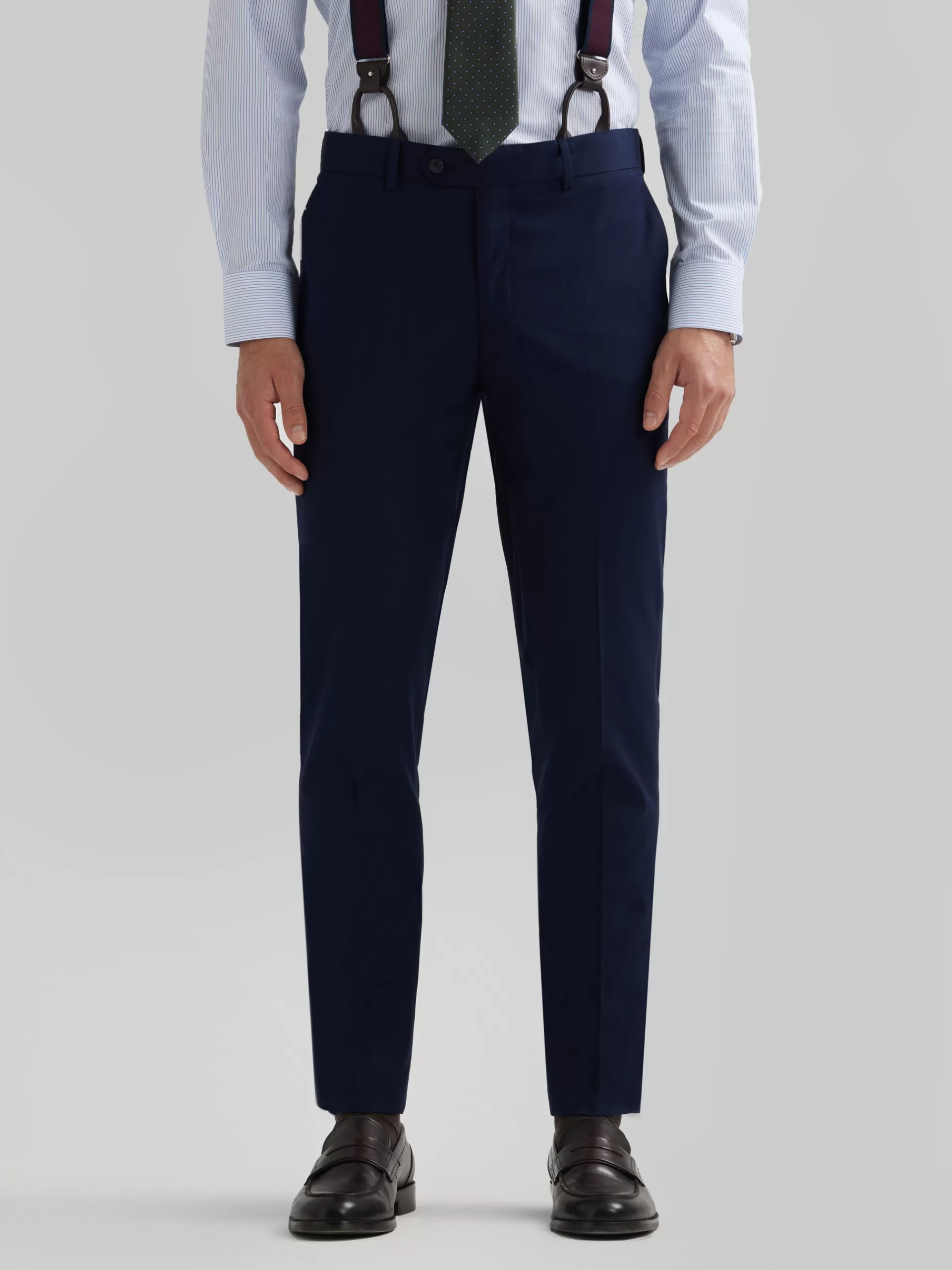 Sale Alvaro Moreno PANTALON PLAIN SLIM Azul Marino