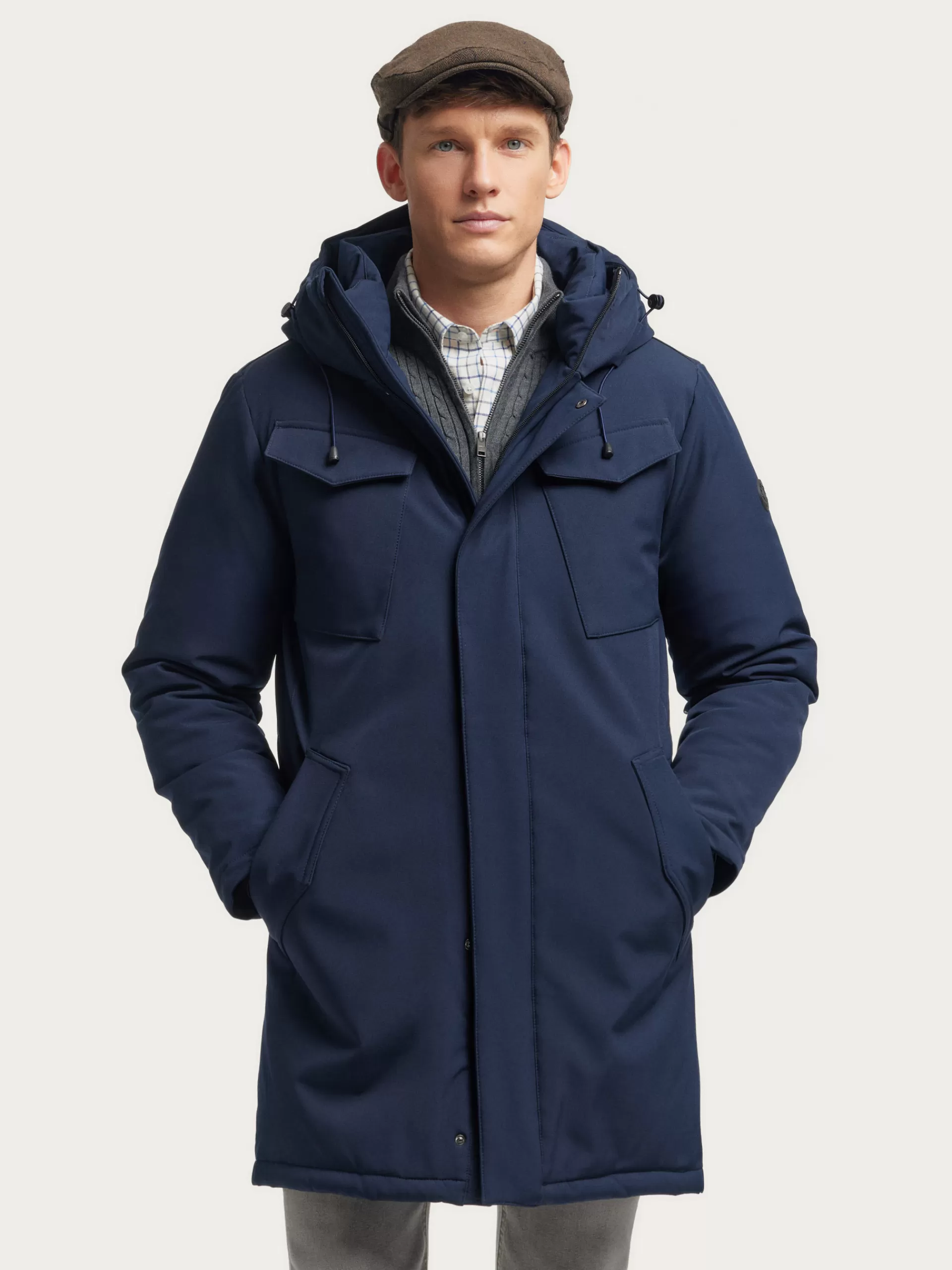 Best Alvaro Moreno PARKA BORGIA Azul Marino