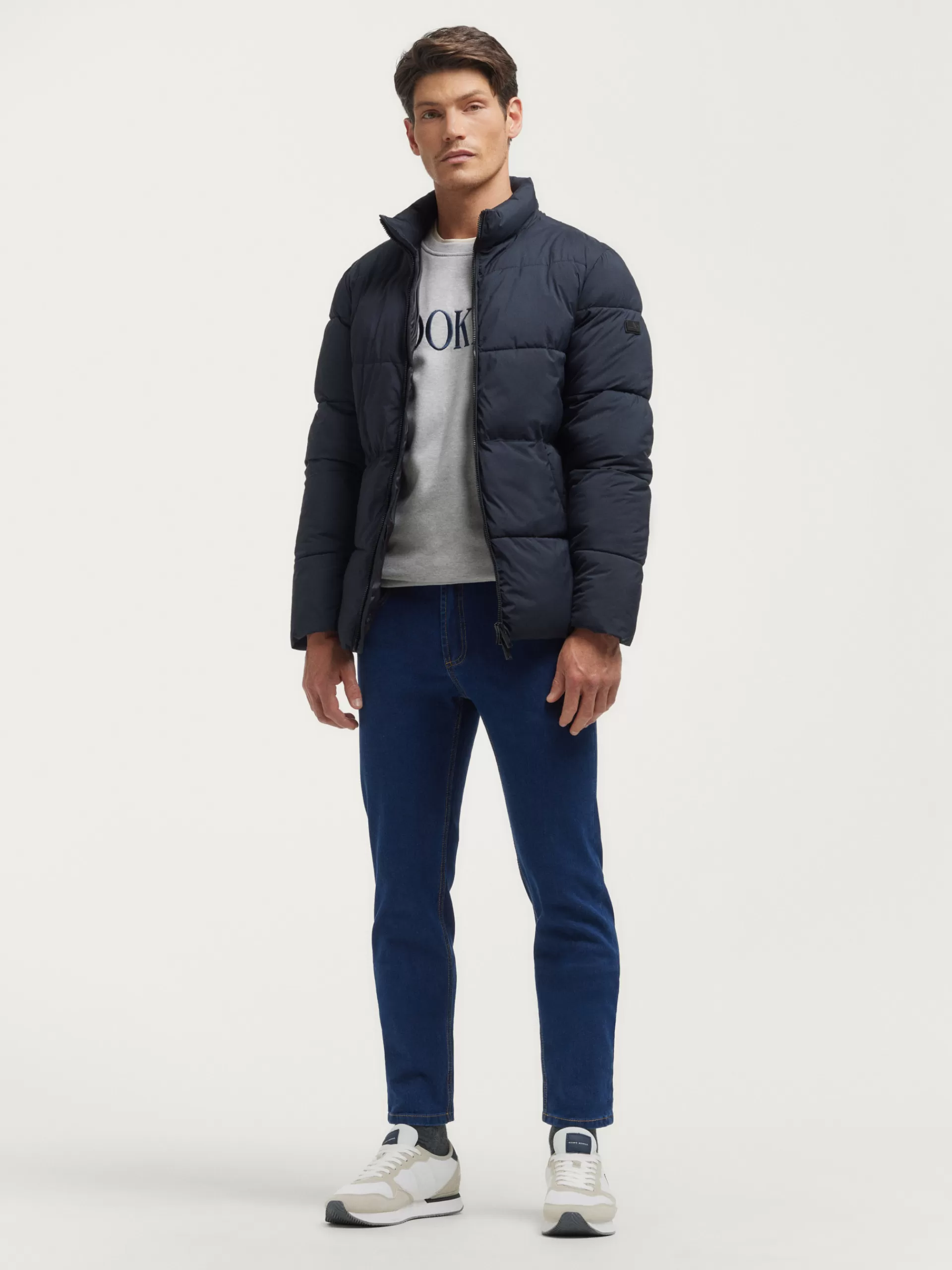 New Alvaro Moreno PARKA CONNER Azul Marino