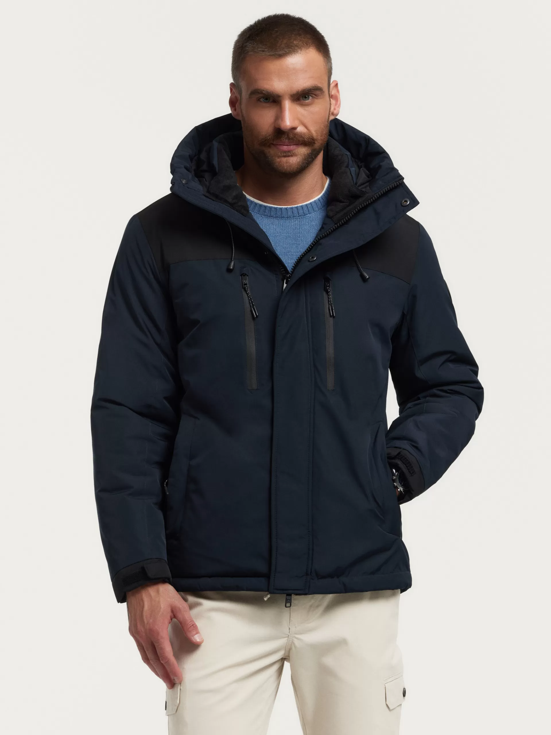 Store Alvaro Moreno PARKA EXPLORE Azul Marino