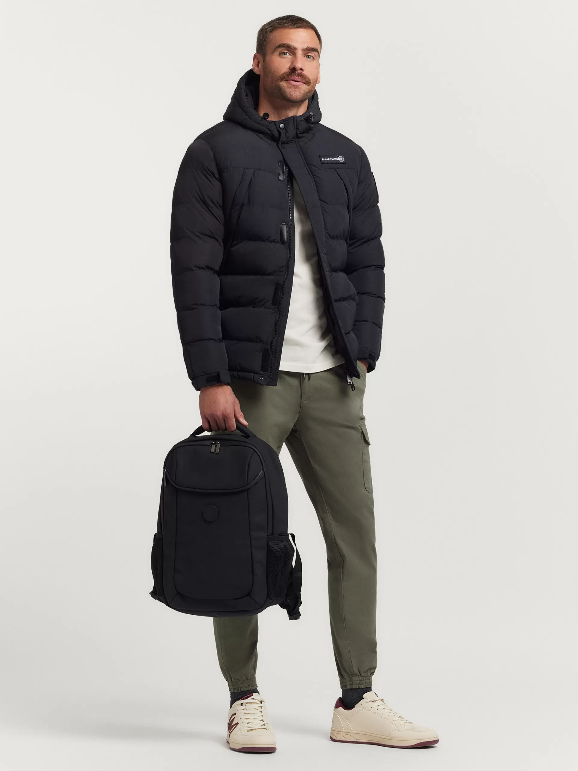 Cheap Alvaro Moreno PARKA KRONOS Negro