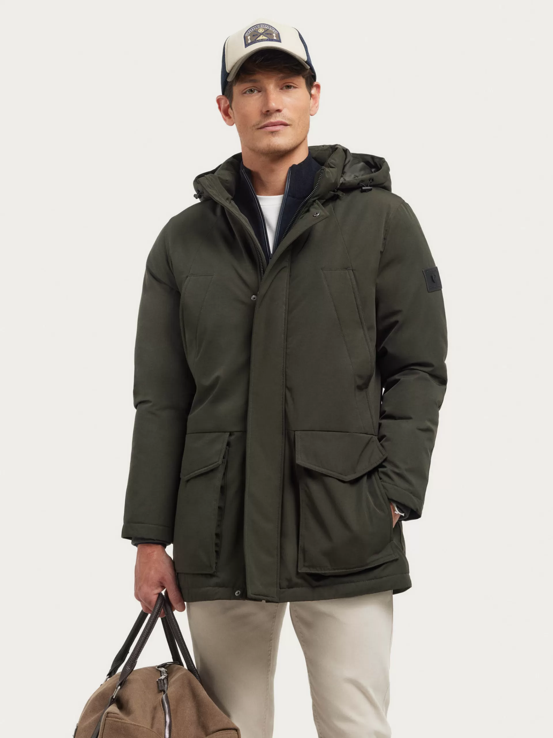 Best Sale Alvaro Moreno PARKA SHERMAN Verde