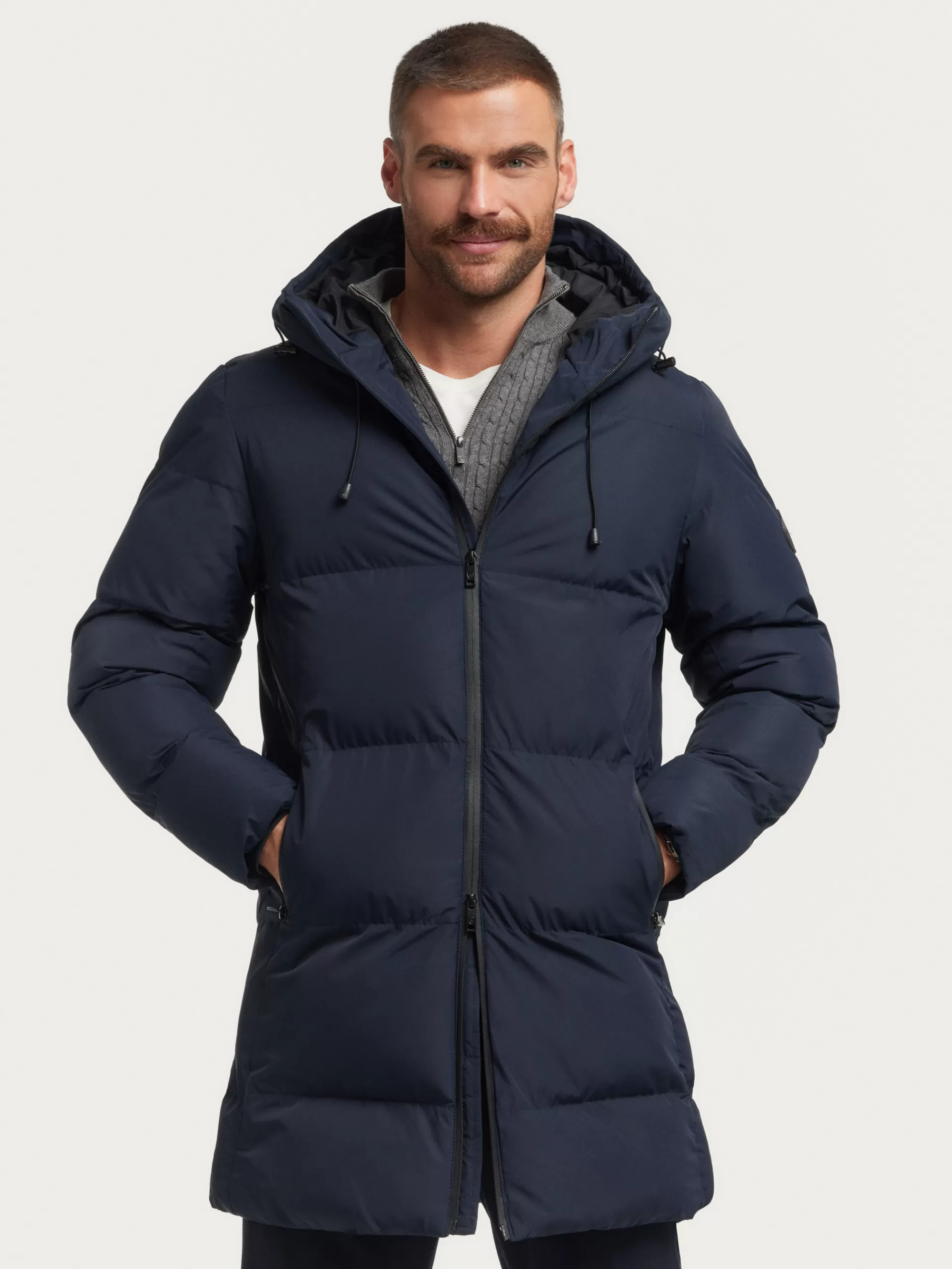 Sale Alvaro Moreno PARKA SKYLINE Azul Marino