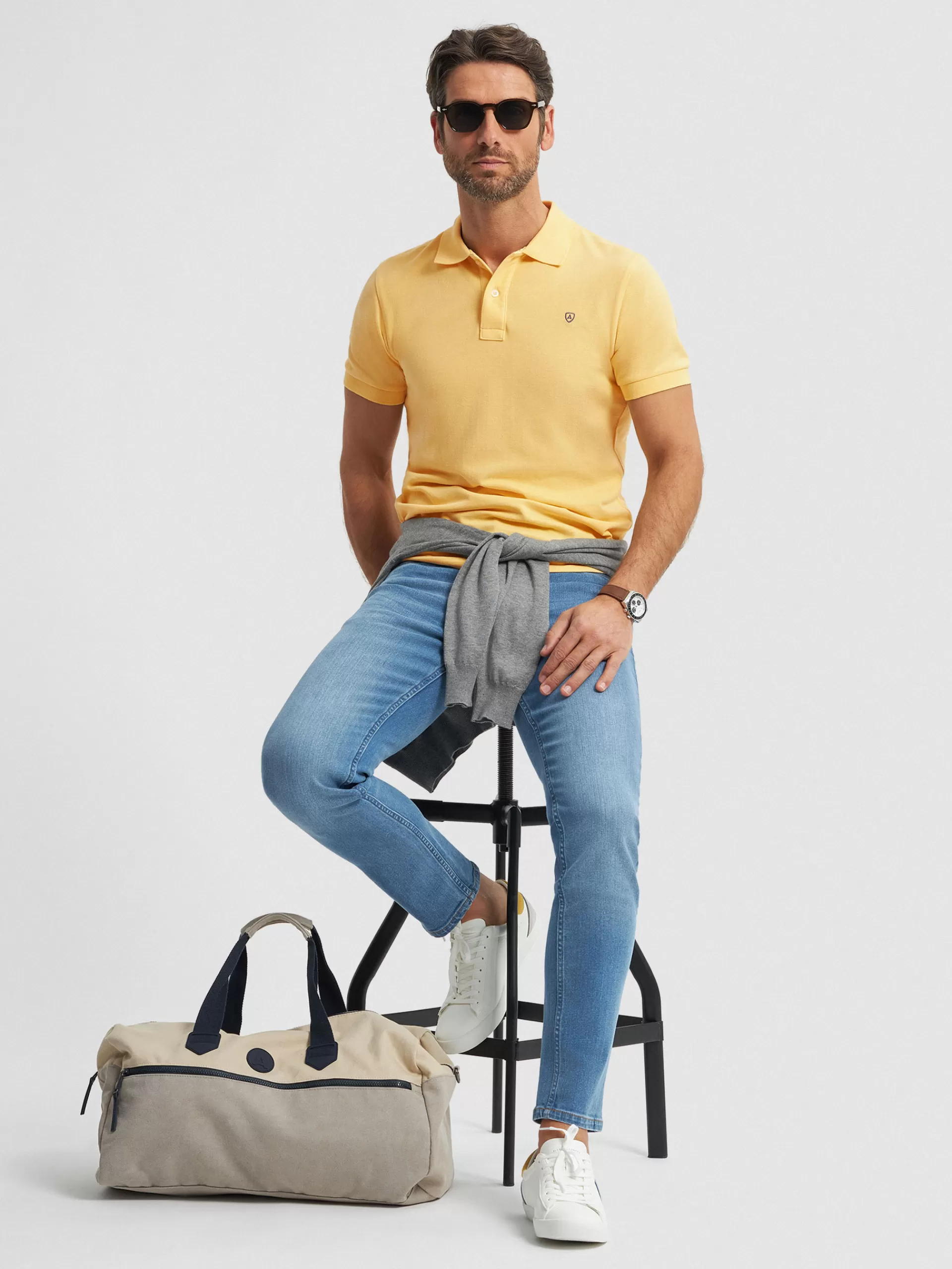 Sale Alvaro Moreno POLO BASIC Amarillo