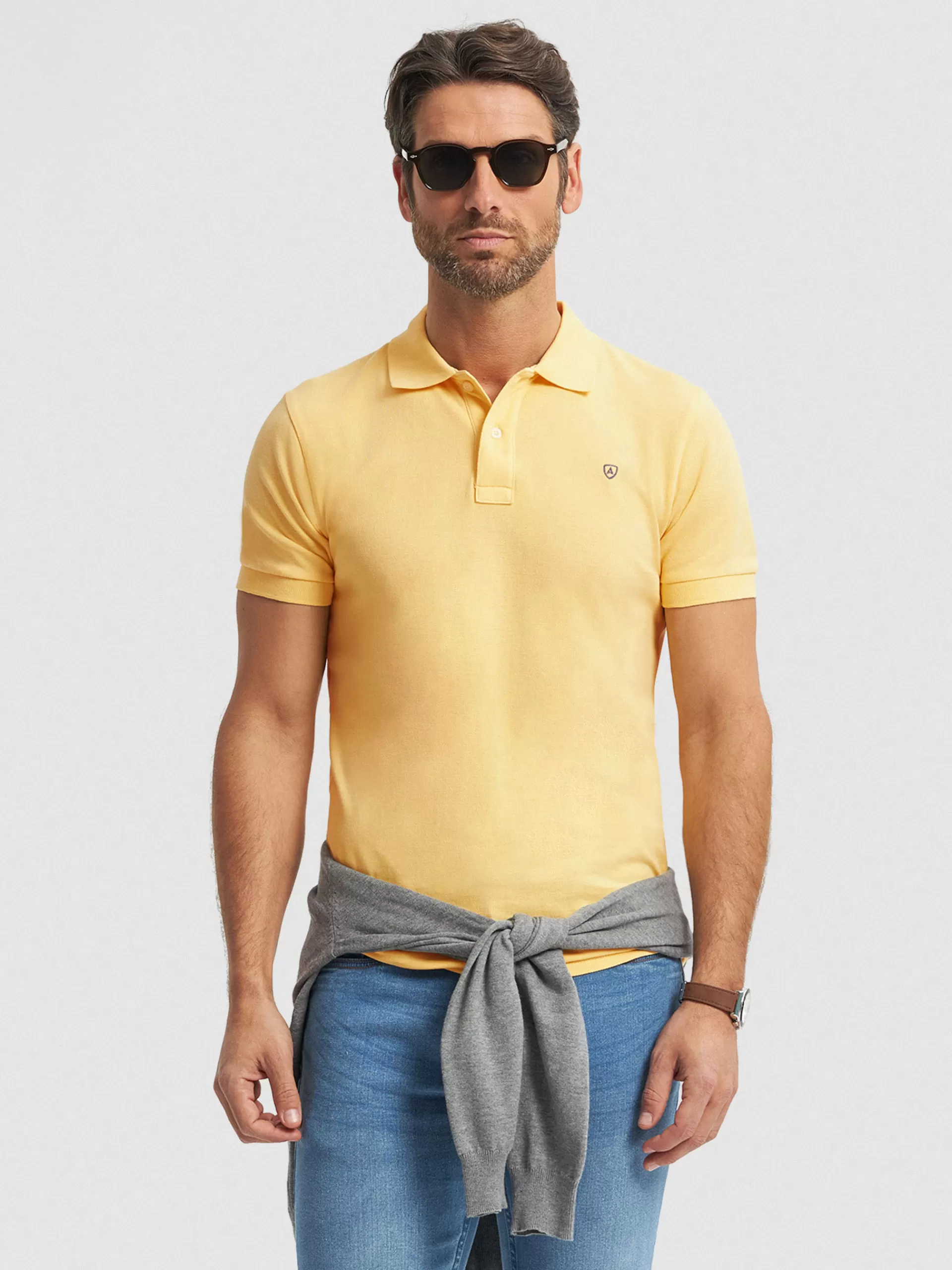 Sale Alvaro Moreno POLO BASIC Amarillo