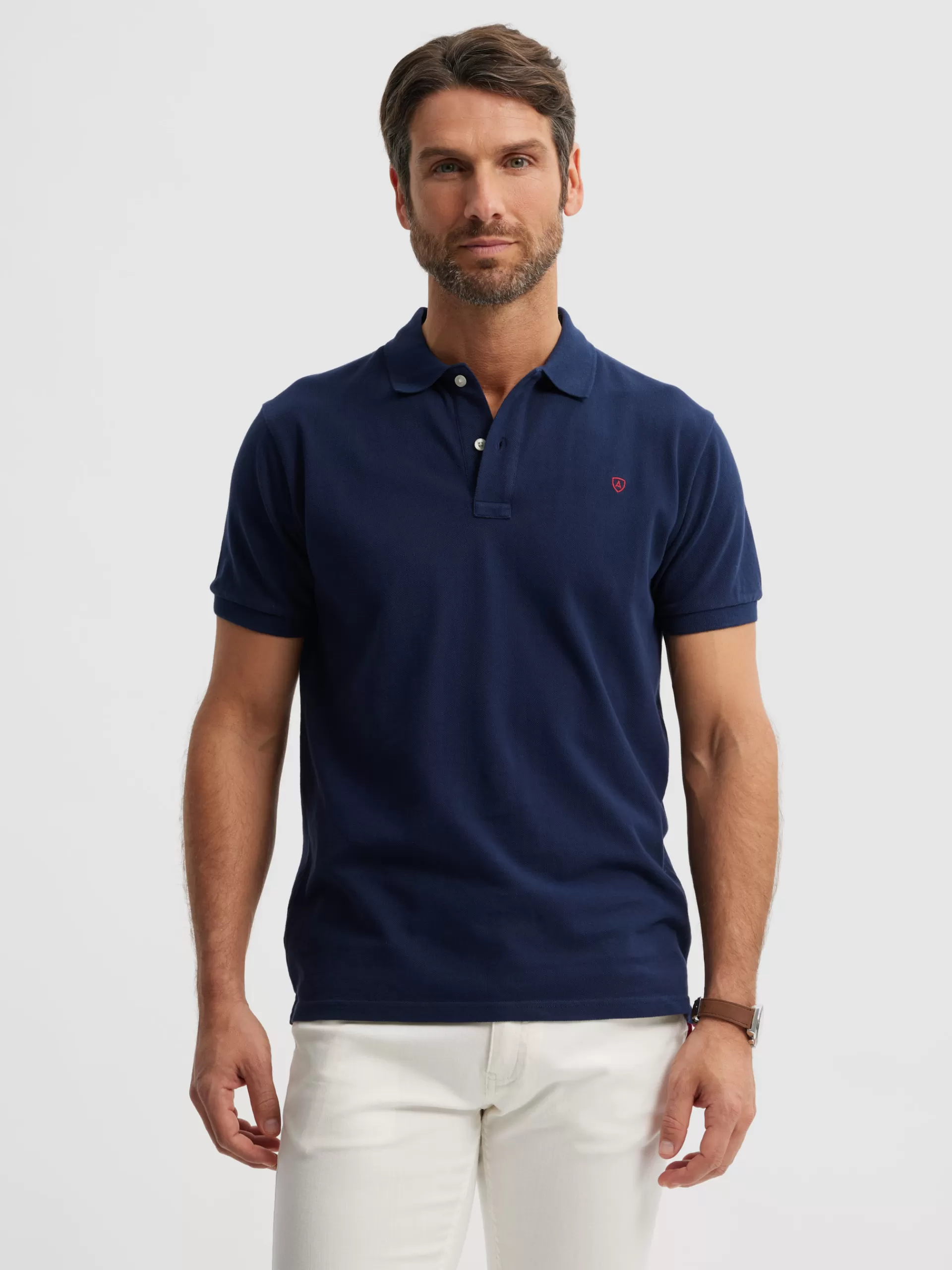 Online Alvaro Moreno POLO BASIC Azul Marino