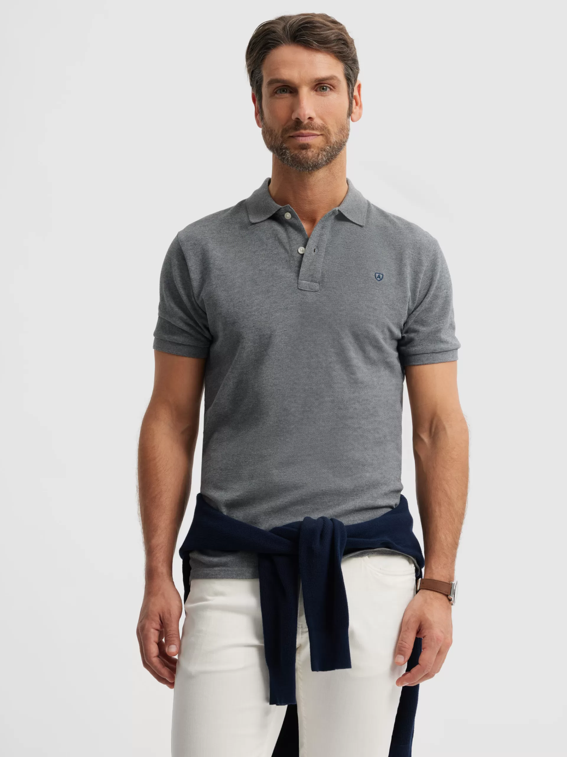 Discount Alvaro Moreno POLO BASIC Gris