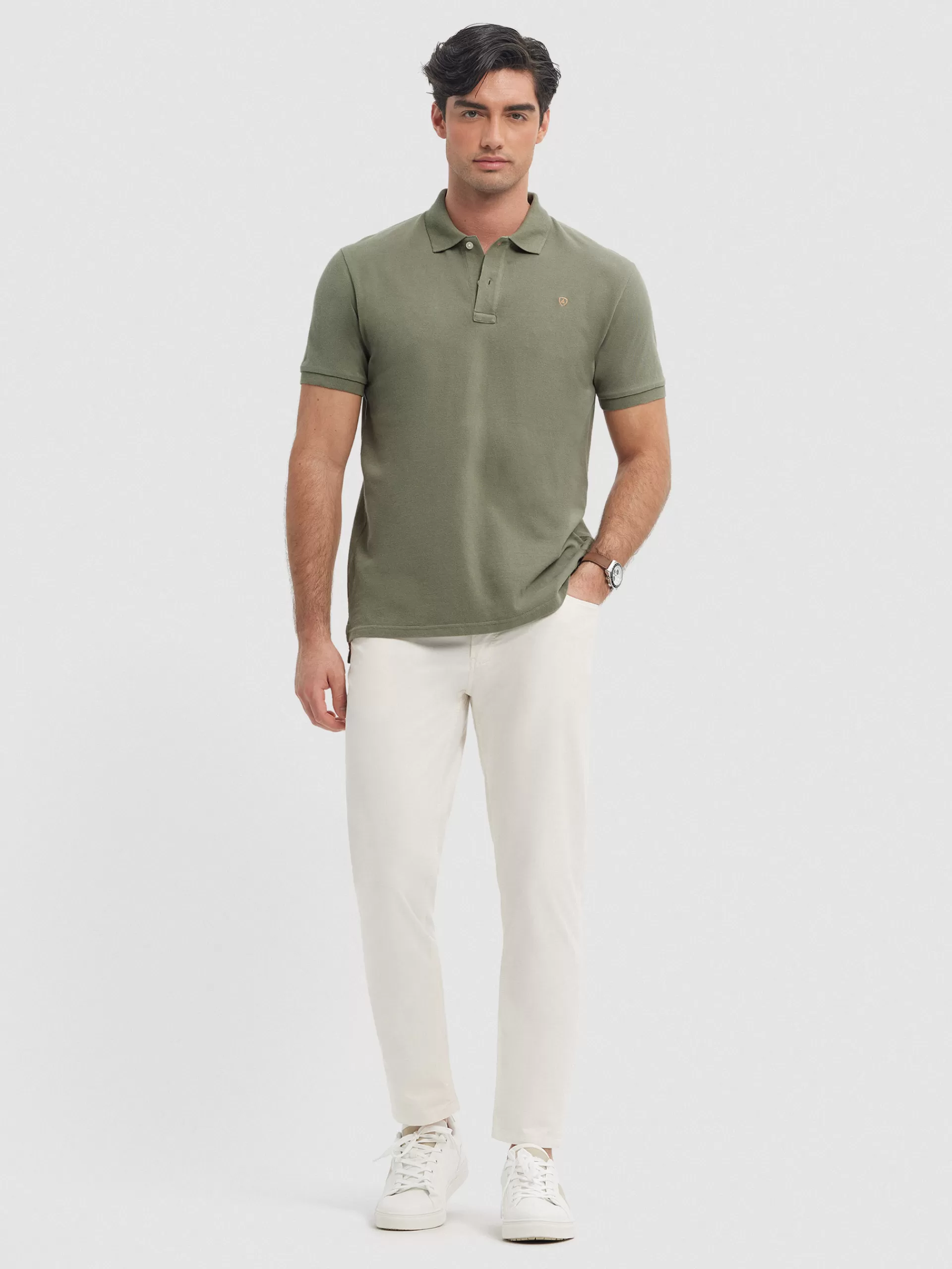 Hot Alvaro Moreno POLO BASIC Verde